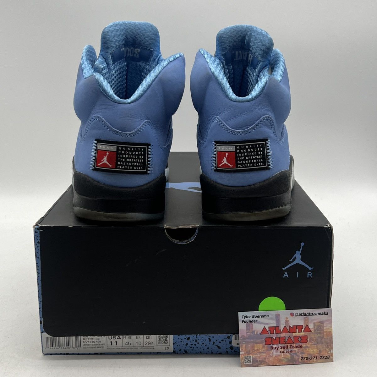 Jordan Brand Air Jordan 5 unc Size US 11 / EU 44 - 3 Thumbnail