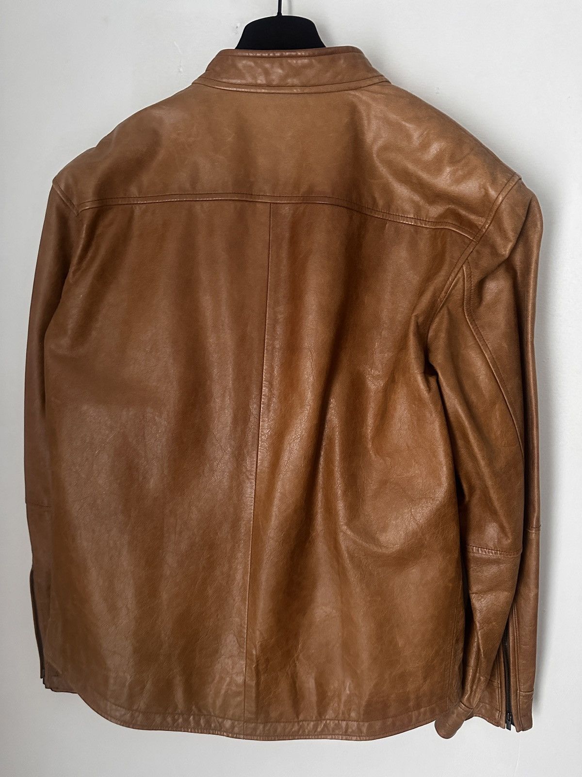 Vintage Leather jacket men Size US L / EU 52-54 / 3 - 4 Thumbnail