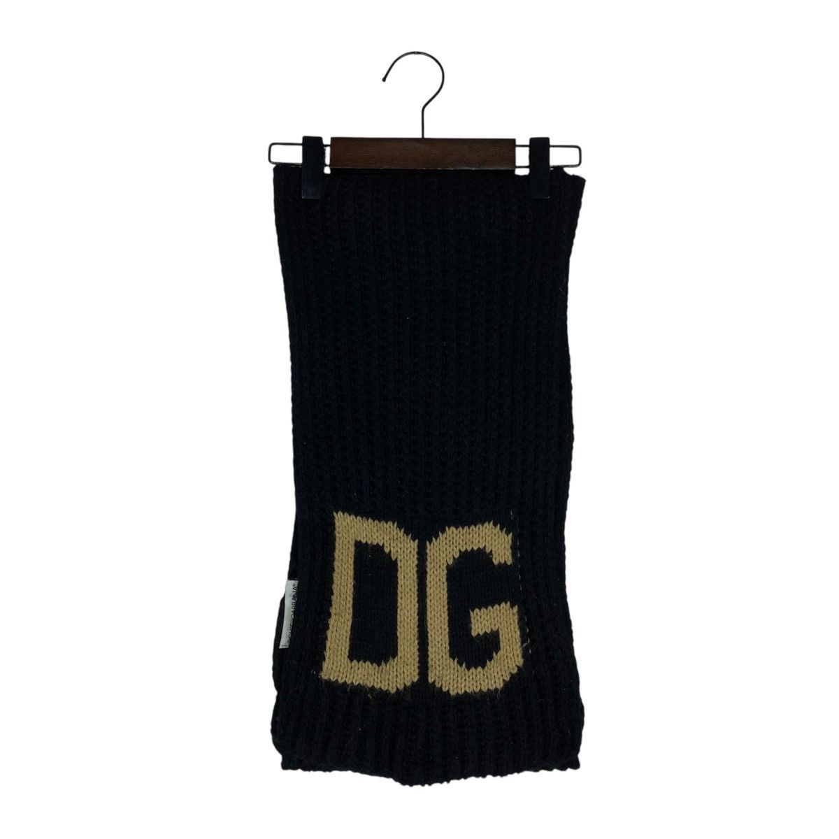 Dolce & Gabbana × Vintage Vintage Dolce And Gabbana DG Logo Knit Scarf Muffler Size ONE SIZE - 2 Thumbnail