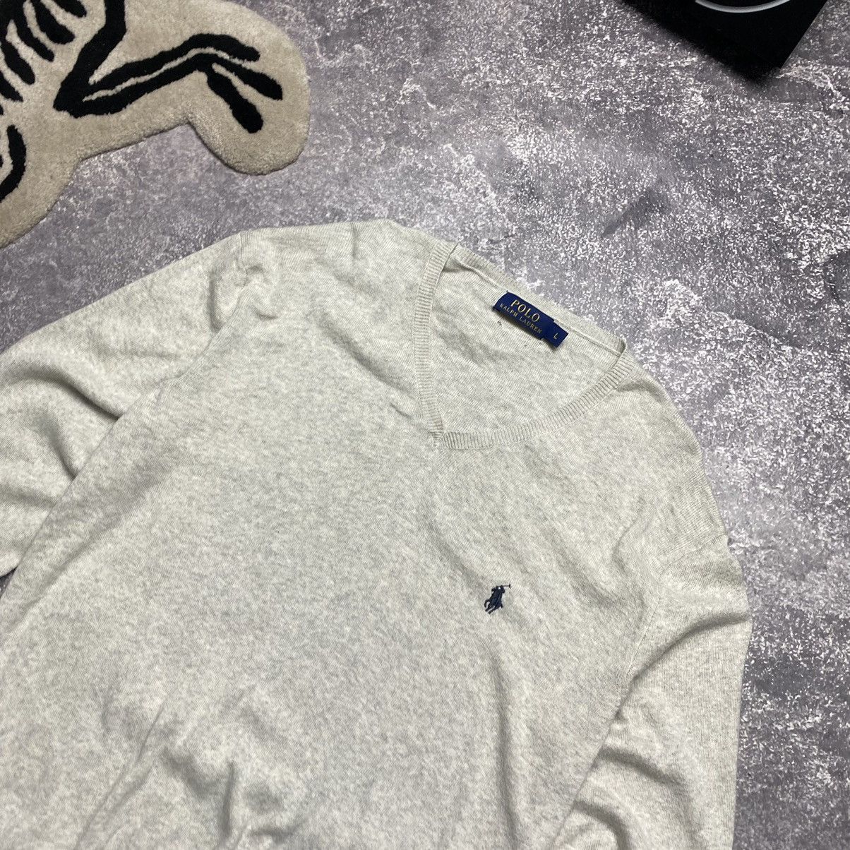 Vintage Vintage Polo Ralph Lauren small logo luxury sweater Size US L / EU 52-54 / 3 - 2 Thumbnail