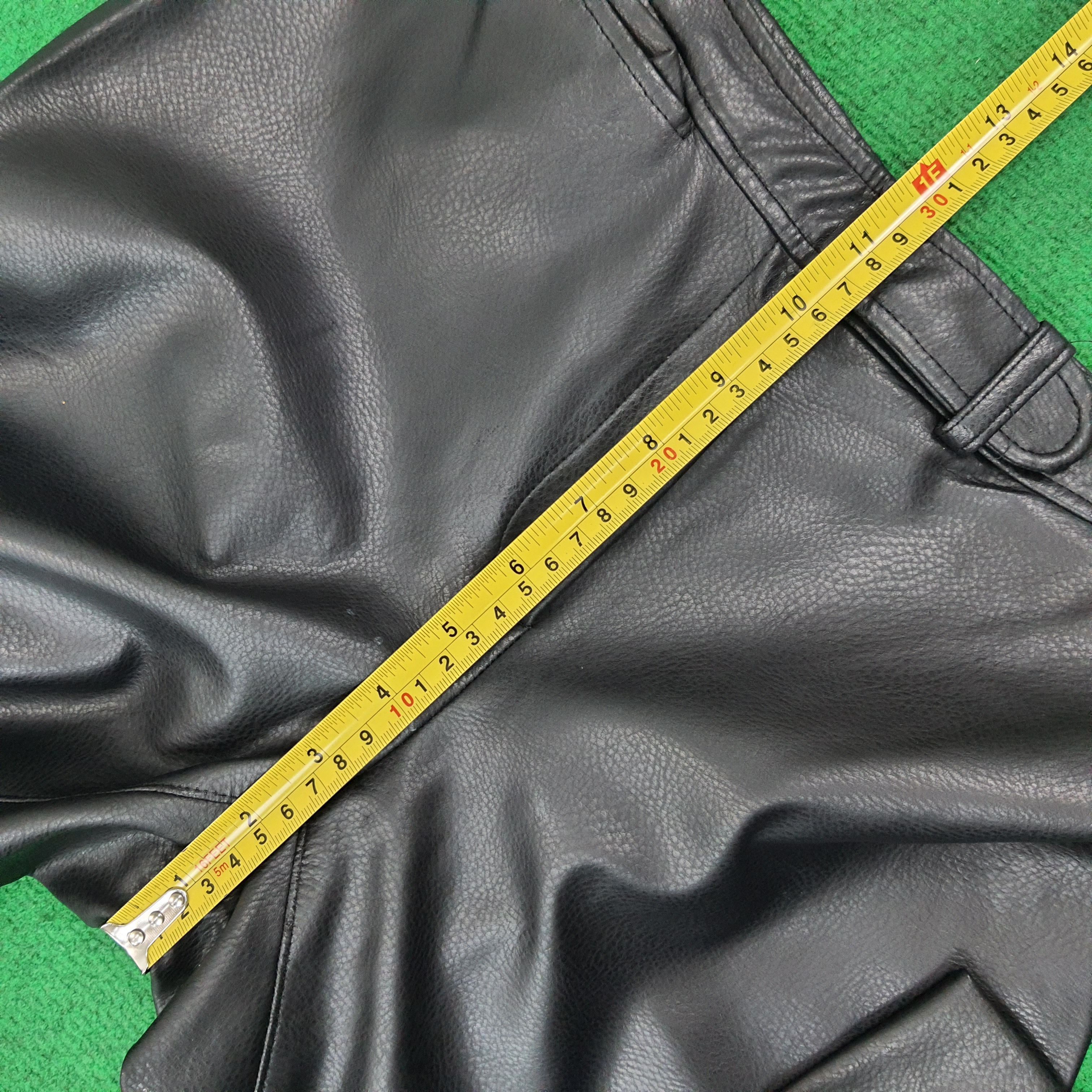 Marella Vintage Marella Tricot Designer Leather Pants C235N38 Size 28" / US 6 / IT 42 - 10 Thumbnail