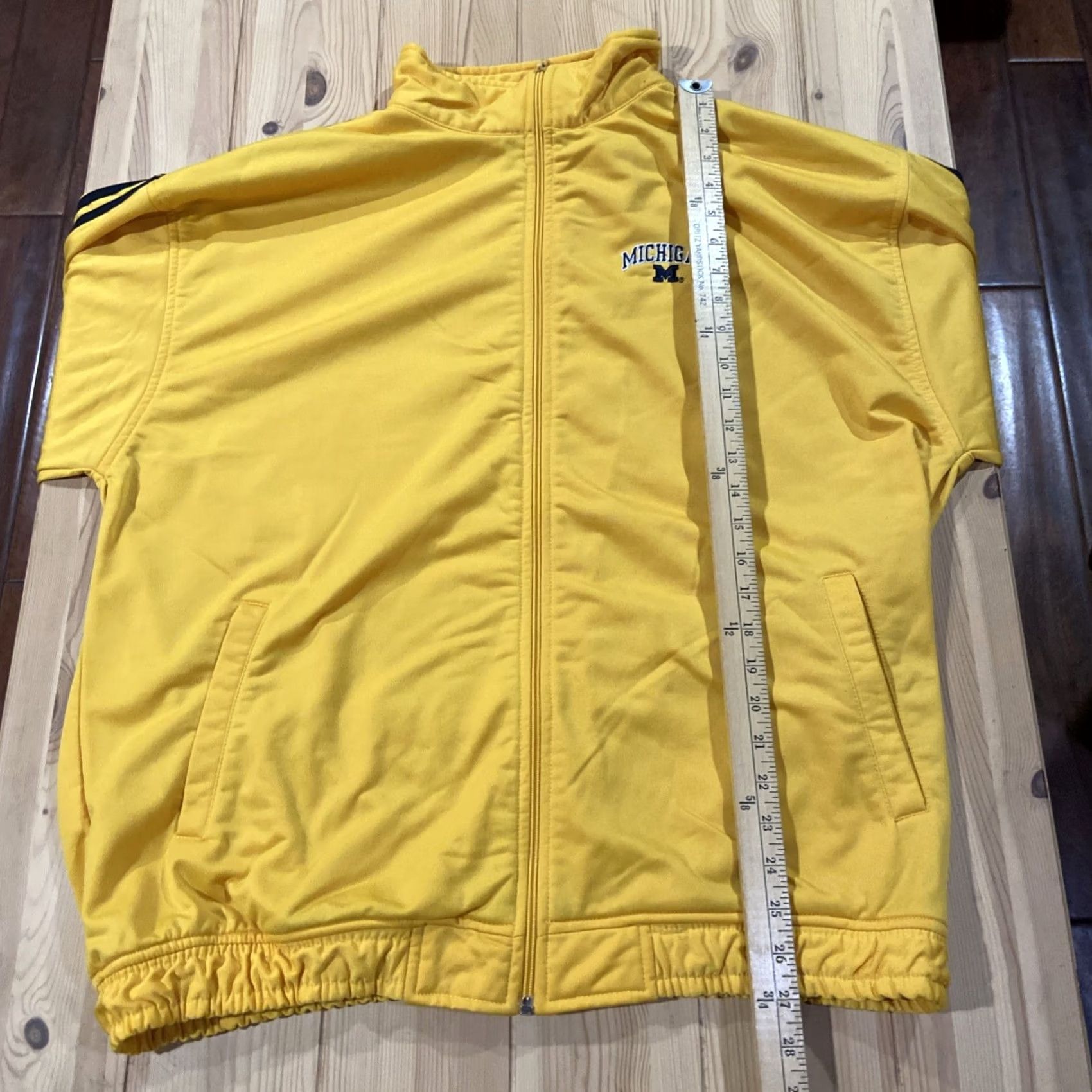 Vintage VINTAGE Michigan Wolverines Mens XL Lined Zip Up Jacket Sports Windbreaker Blue Embroidered Logo Size US XL / EU 56 / 4 - 5 Thumbnail