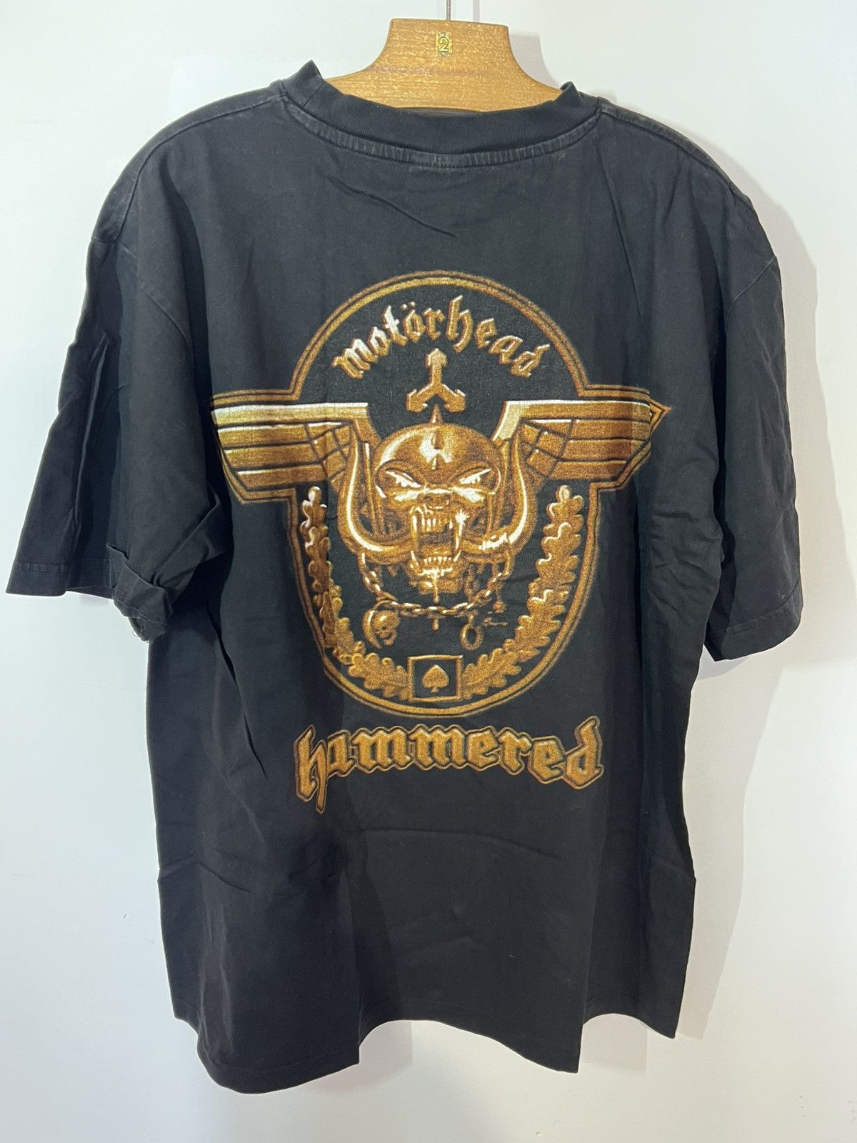 Band Tees Motörhead hammered vintage early 00s shirt Size US L / EU 52-54 / 3 - 4 Thumbnail