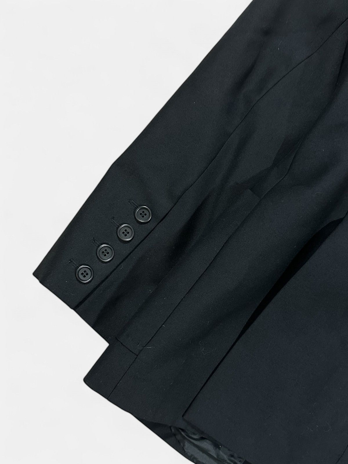 Alexander McQueen Alexander McQueen - FW00 Eshu Black / Yellow Blazer Size S / US 4 / IT 40 - 7 Thumbnail
