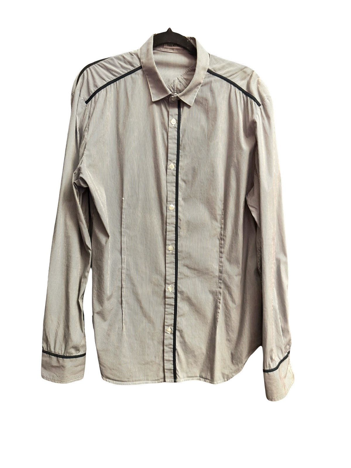 Dirk Bikkembergs Dirk Bikkembergs vintage slim shirt xl Size US XL / EU 56 / 4 - 1 Thumbnail