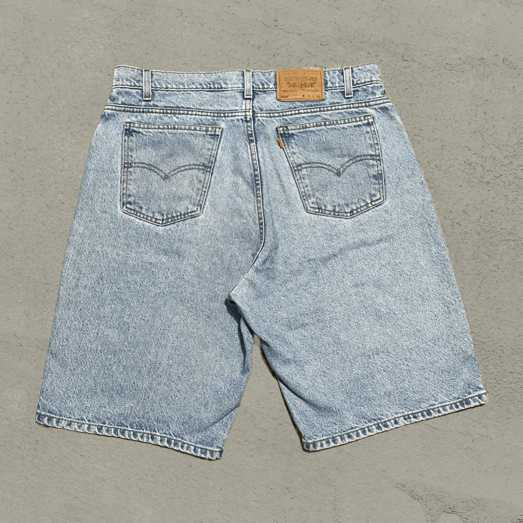 Levi's × Levi's Vintage Clothing × Vintage Levis Orange Tab Jorts Size US 35 - 2 Thumbnail