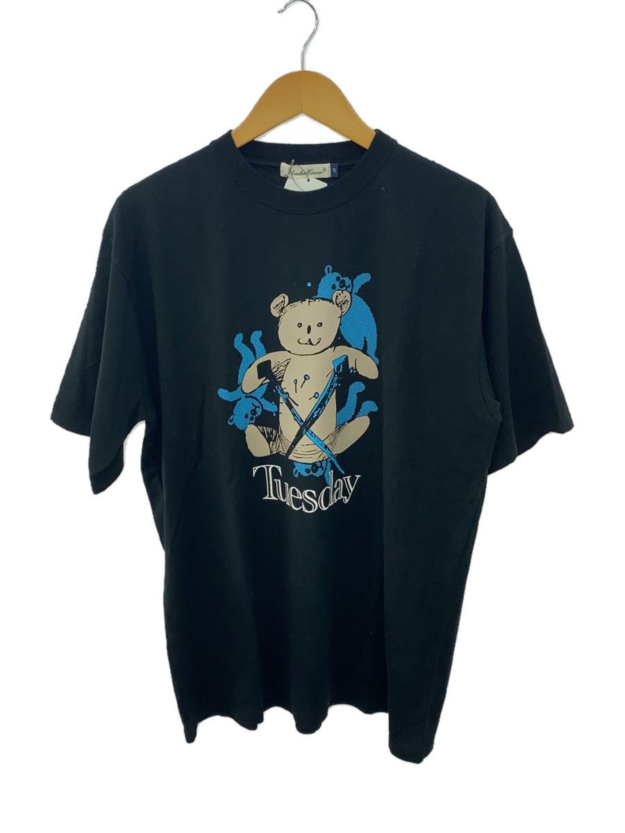 image of Undercover T-Shirts Cotton Short Sleeve Crewneck Photo Print Black, Men's (Size 2XL)