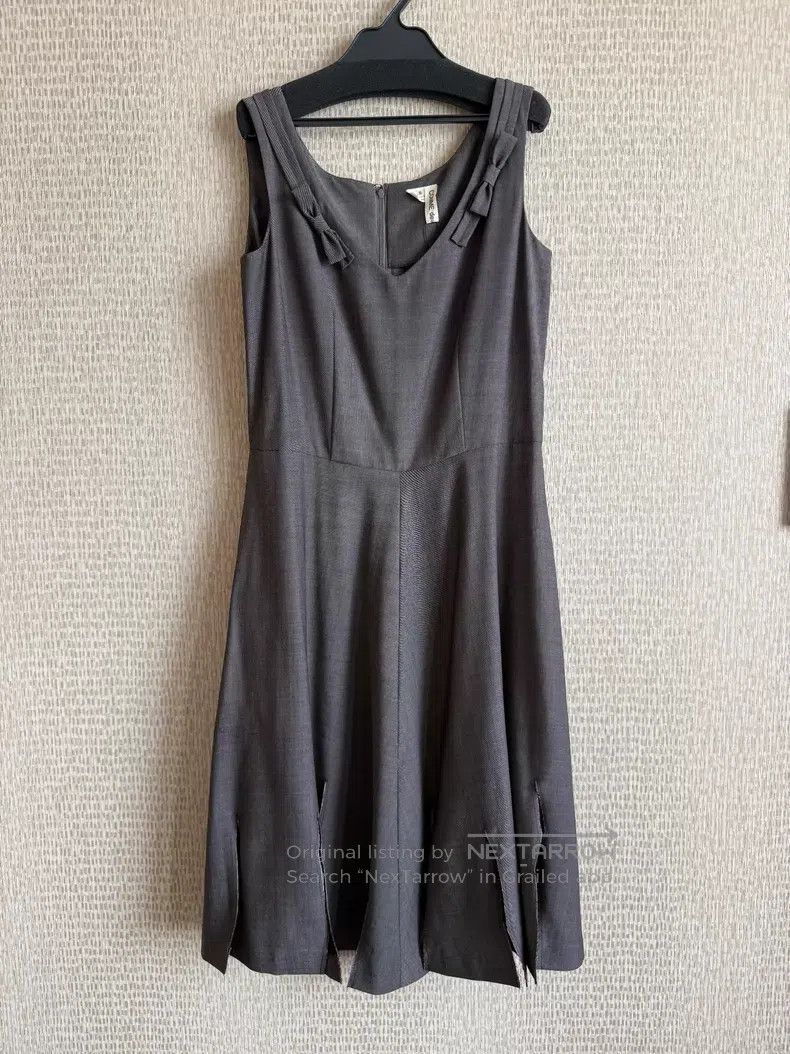 Comme des Garcons Comme des Garcons Tear Hem Bow Tie Dress Size S / US 4 / IT 40 - 1 Thumbnail