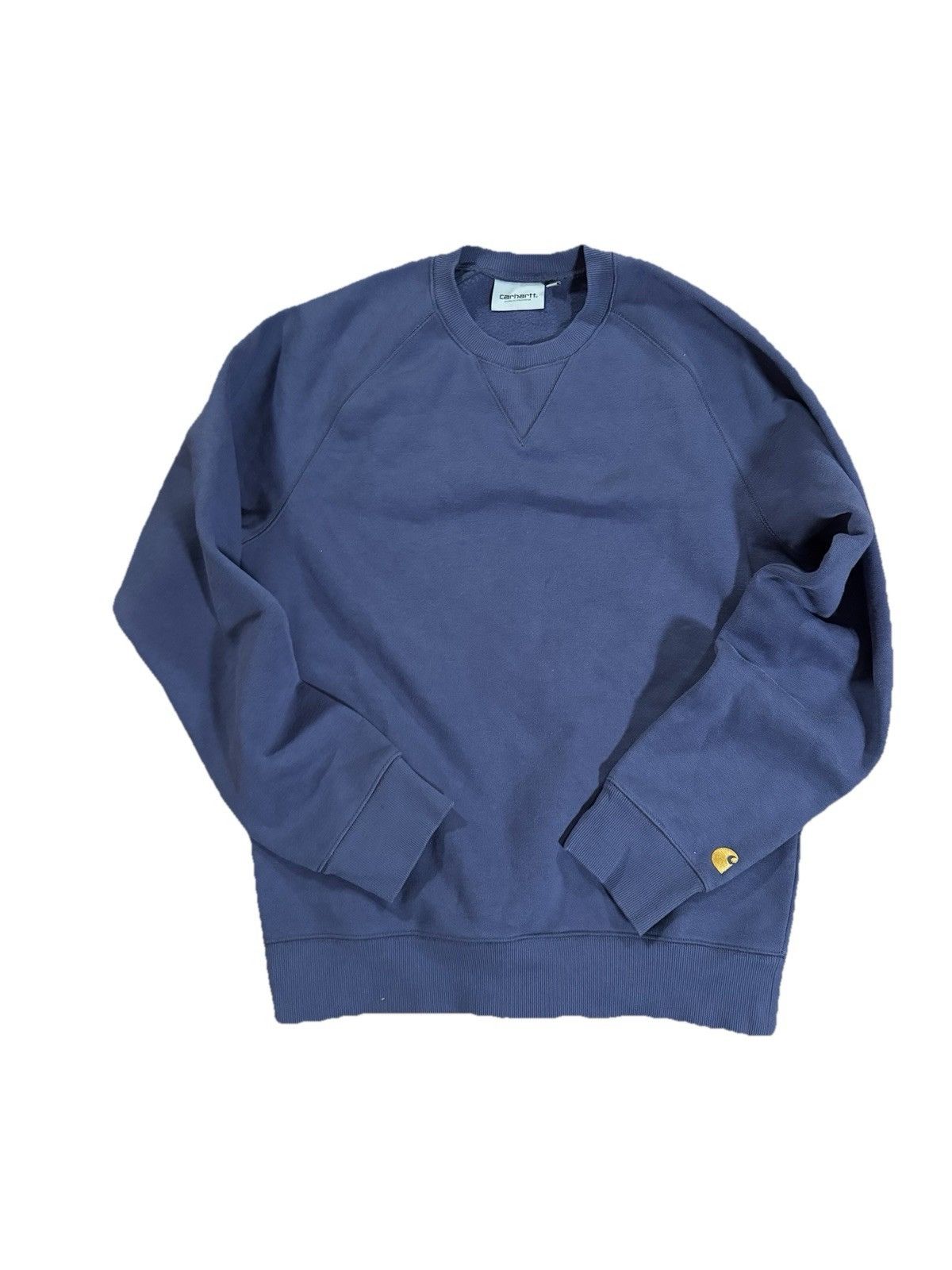 Mens Carhartt WIP Blue Crewneck Sweatshirt Size Small