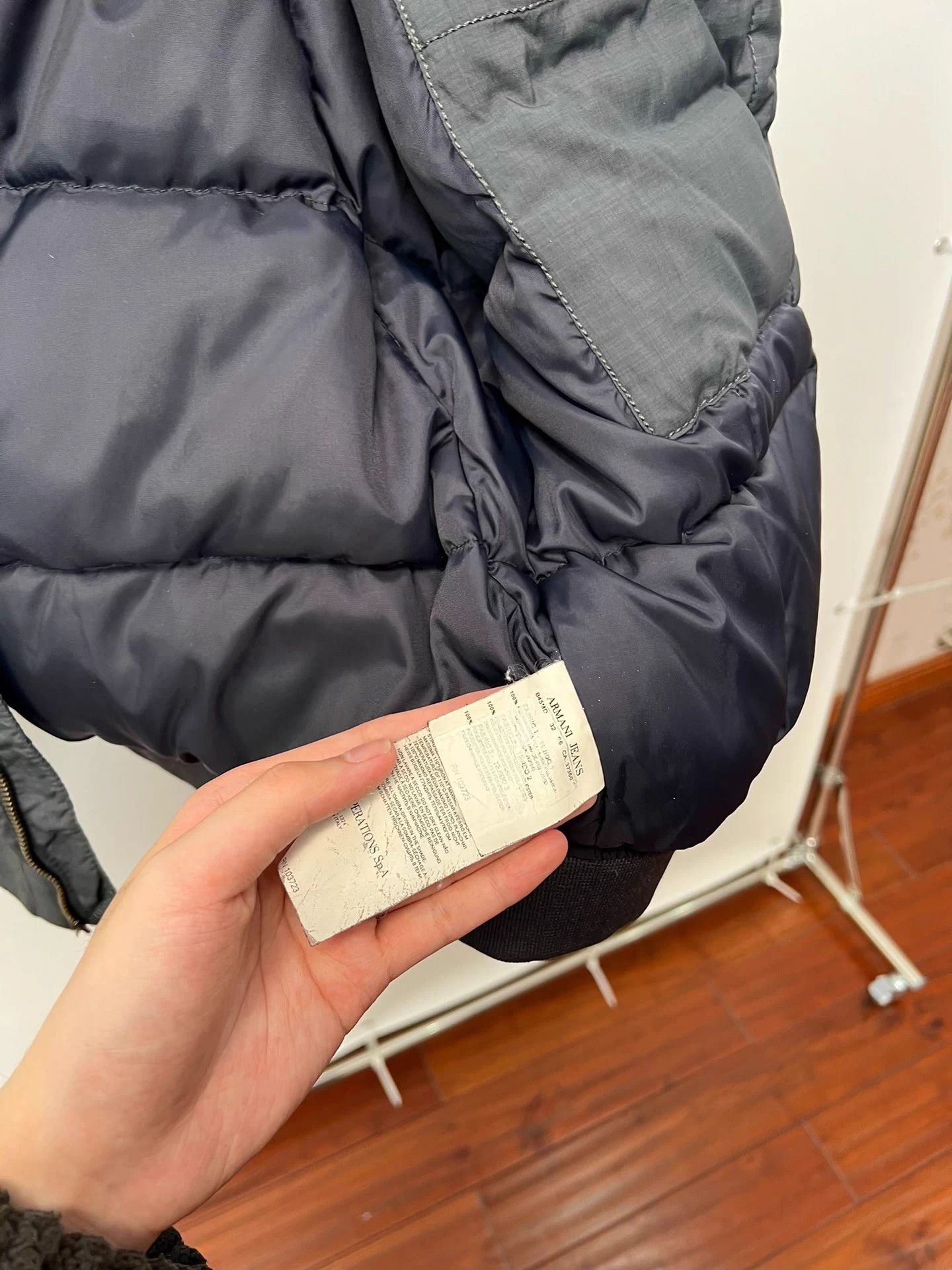 Armani Armani Jeans Boxy Balloon Down Jacket Helmut Lang Era Size US M / EU 48-50 / 2 - 8 Thumbnail