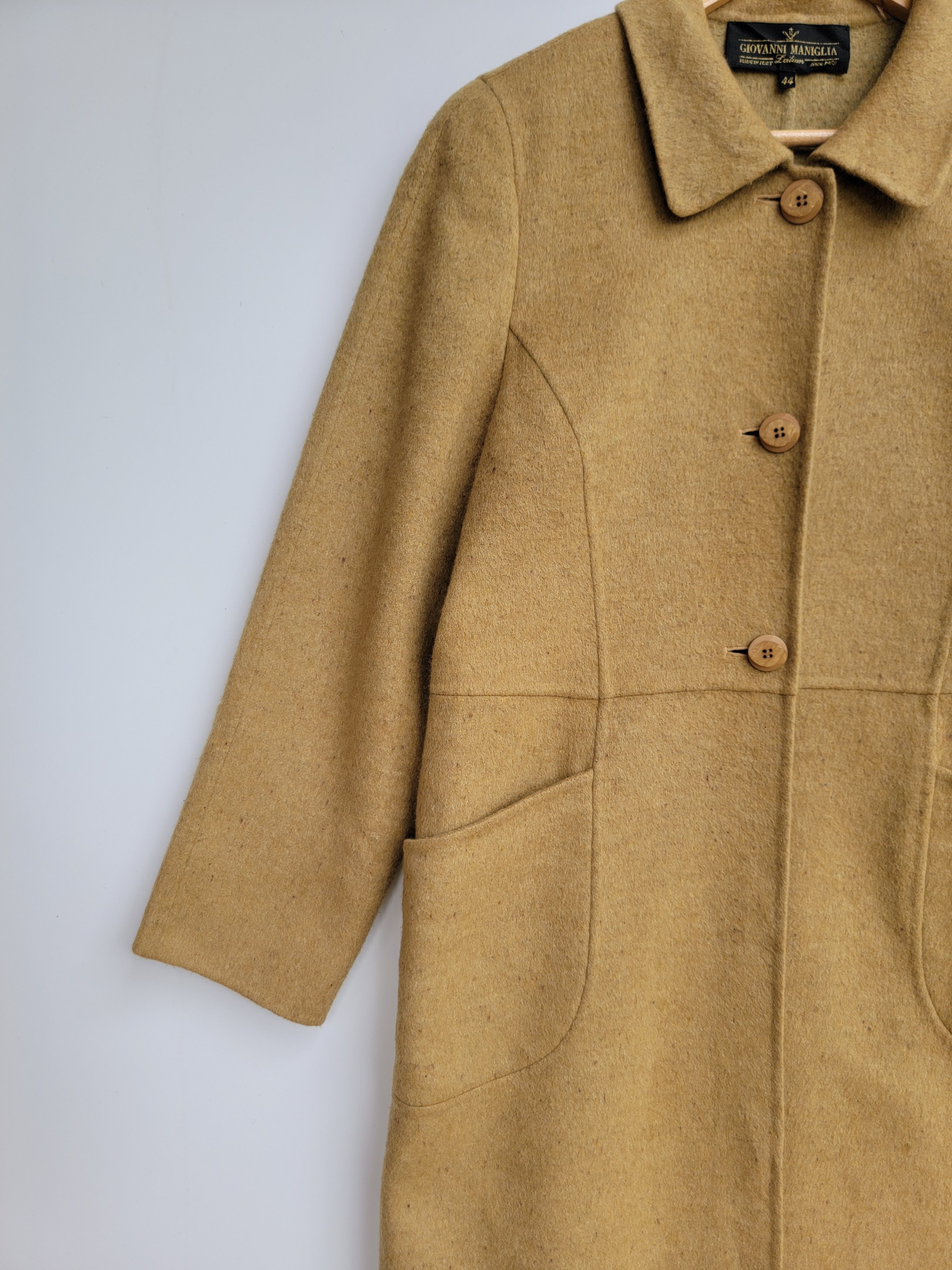 Other ✅️Giovanni Maniglia Wool Long Jacket Size L / US 10 / IT 46 - 4 Thumbnail