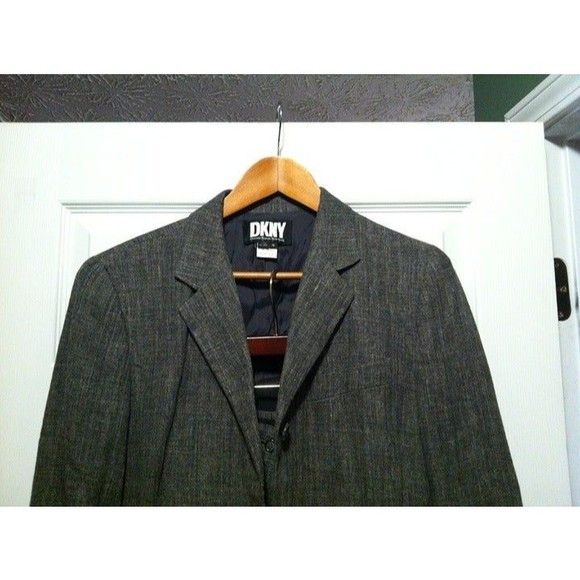 DKNY DKNY WOMEN'S 77%LINEN 23%RAYON 2PC SUIT SIZE: 4 Size S / US 4 / IT 40 - 2 Thumbnail