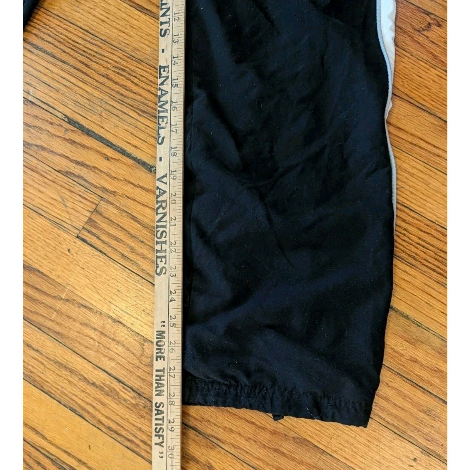 Nike Nike Track Lined Pants Women's Medium Black Pockets Size 32" / US 10 / IT 46 - 7 Thumbnail