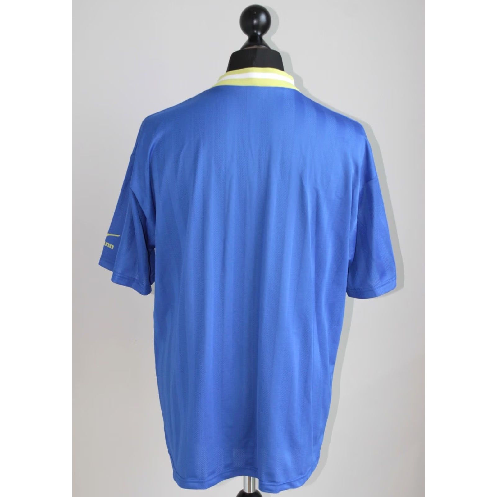 Mizuno VINTAGE Mizuno Shirt Mens L Blue 90s Big Logo Japan Size US L / EU 52-54 / 3 - 4 Thumbnail