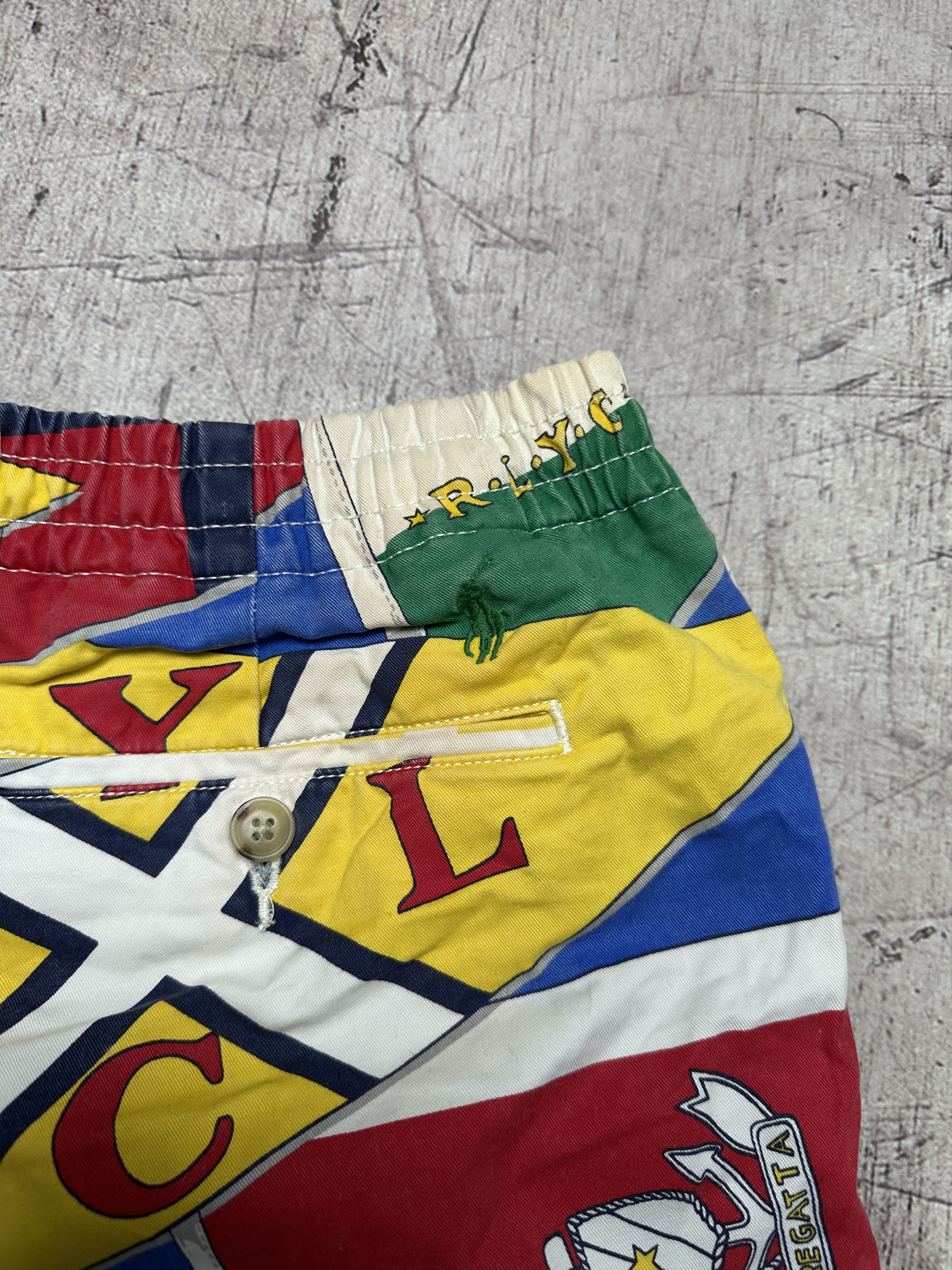 Polo Ralph Lauren Polo Ralph Lauren Mens Cotton Shorts Size US 34 / EU 50 - 9 Thumbnail