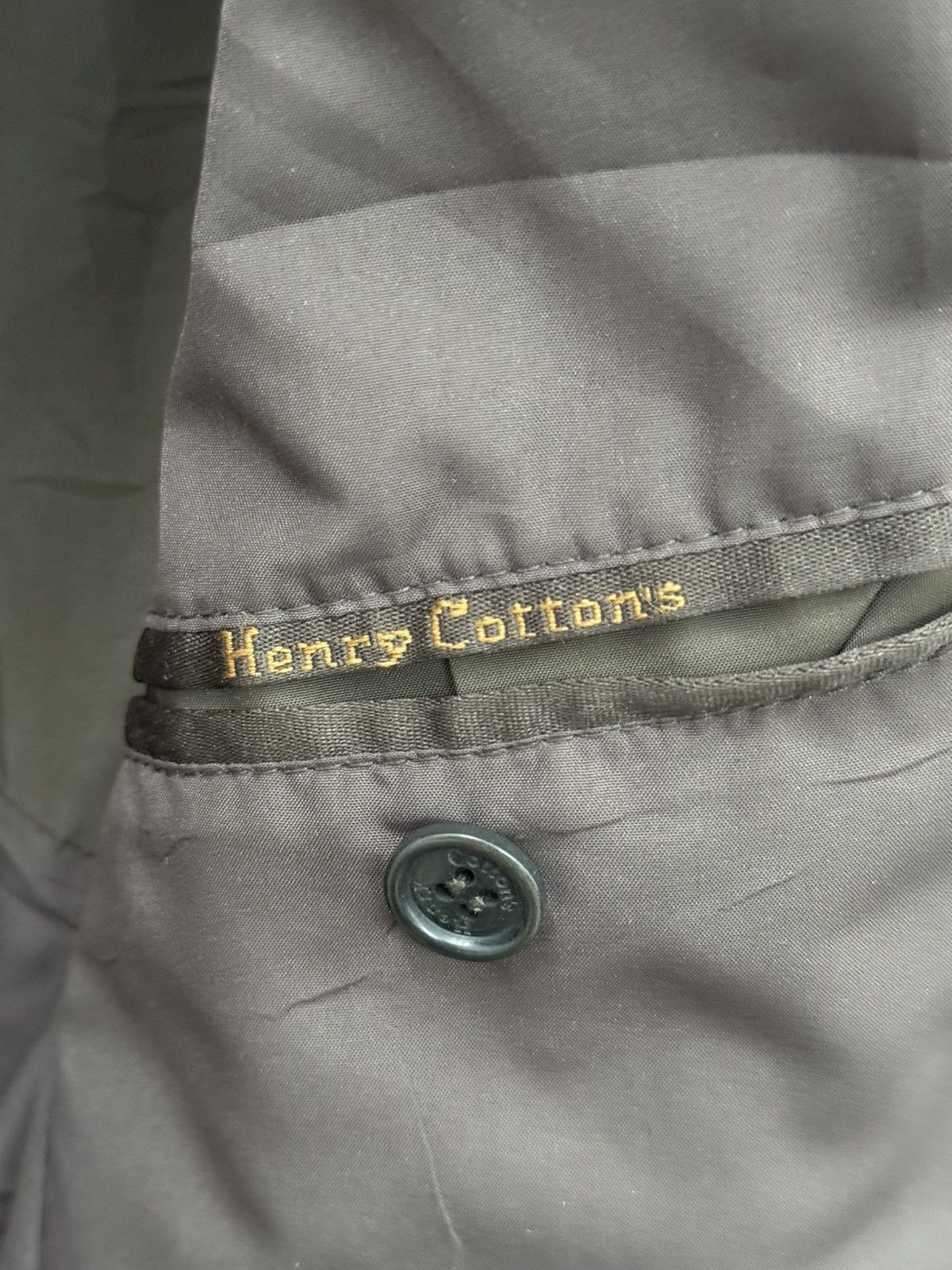 Genuine Leather × Henry Cotton's HENRY COTTON CASUAL JACKET SOFT LEATHER Size US M / EU 48-50 / 2 - 10 Thumbnail