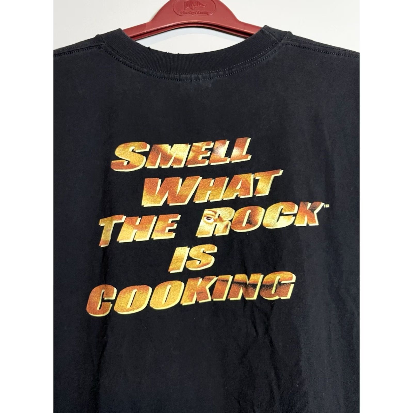SOMET VINTAGE WWF The Rock Come Get Some T-Shirt Tee Men’s 2XL Black Short Sleeve Men Rock 2000s Mens Size US XXL / EU 58 / 5 - 6 Thumbnail