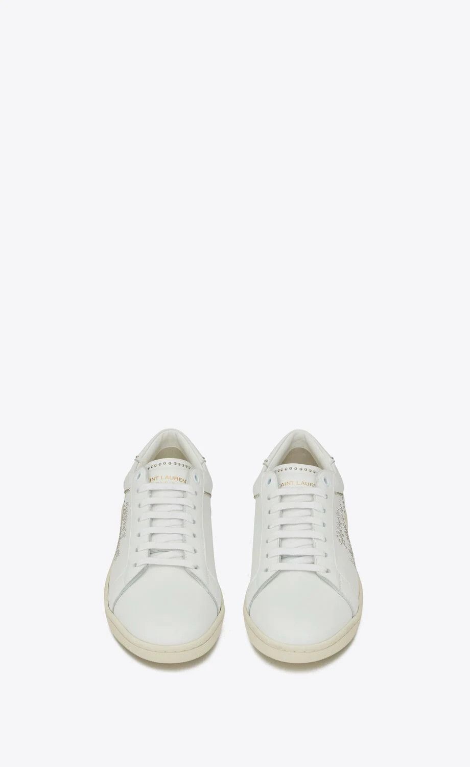 Saint Laurent Paris o1bcso1str0724 Low-Top Sneaker in White Size US 12 / EU 45 - 3 Thumbnail