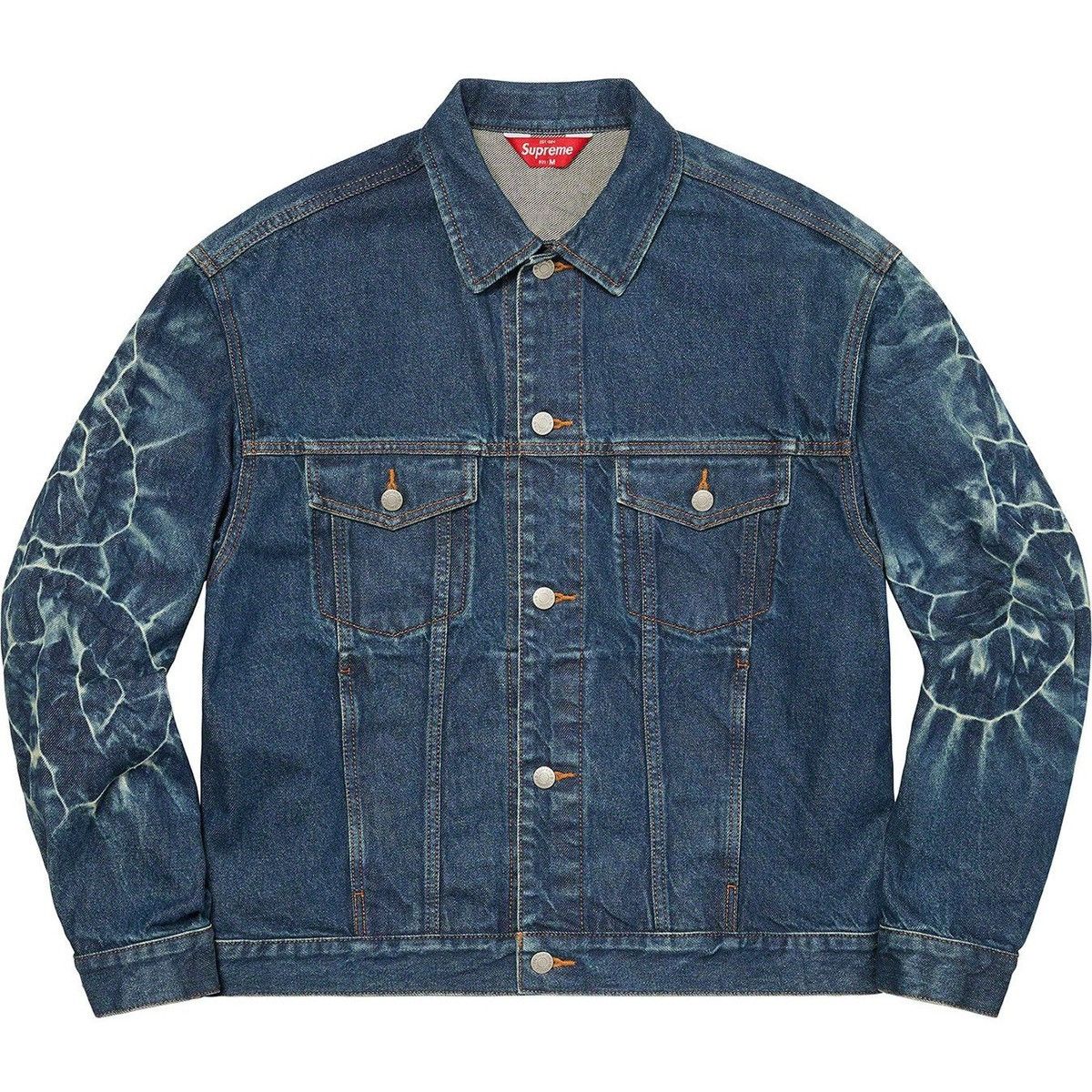 Supreme Supreme Shibori Denim Trucker Jacket Size US M / EU 48-50 / 2 - 2 Thumbnail