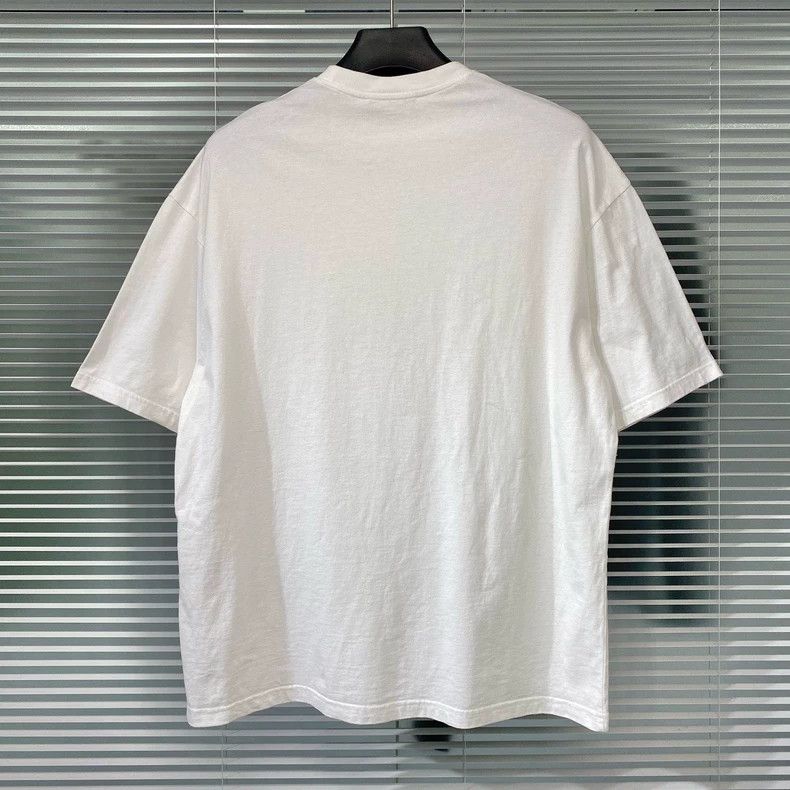 Balenciaga Balenciaga Short Sleeve T-Shirt with Oil Gauge Printed Log Size US S / EU 44-46 / 1 - 2 Thumbnail