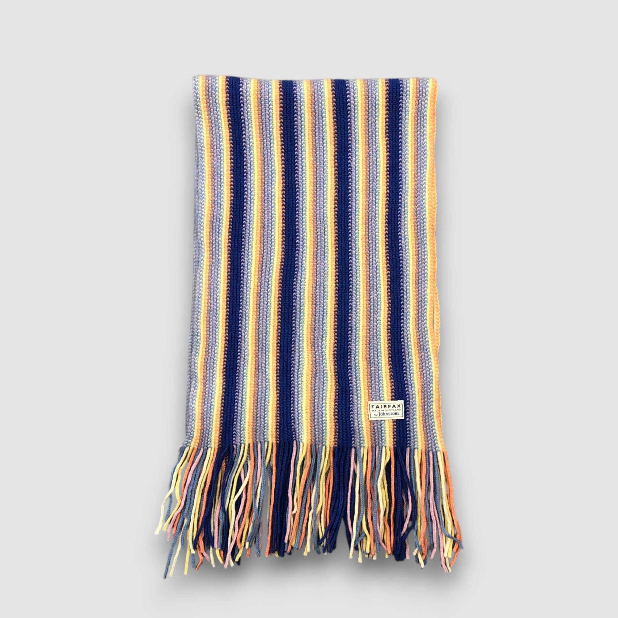 Johnstons Of Elgin Vintage Johnstons of Elgin Scarf Muffler Wool Knit Scarves Size ONE SIZE - 2 Thumbnail