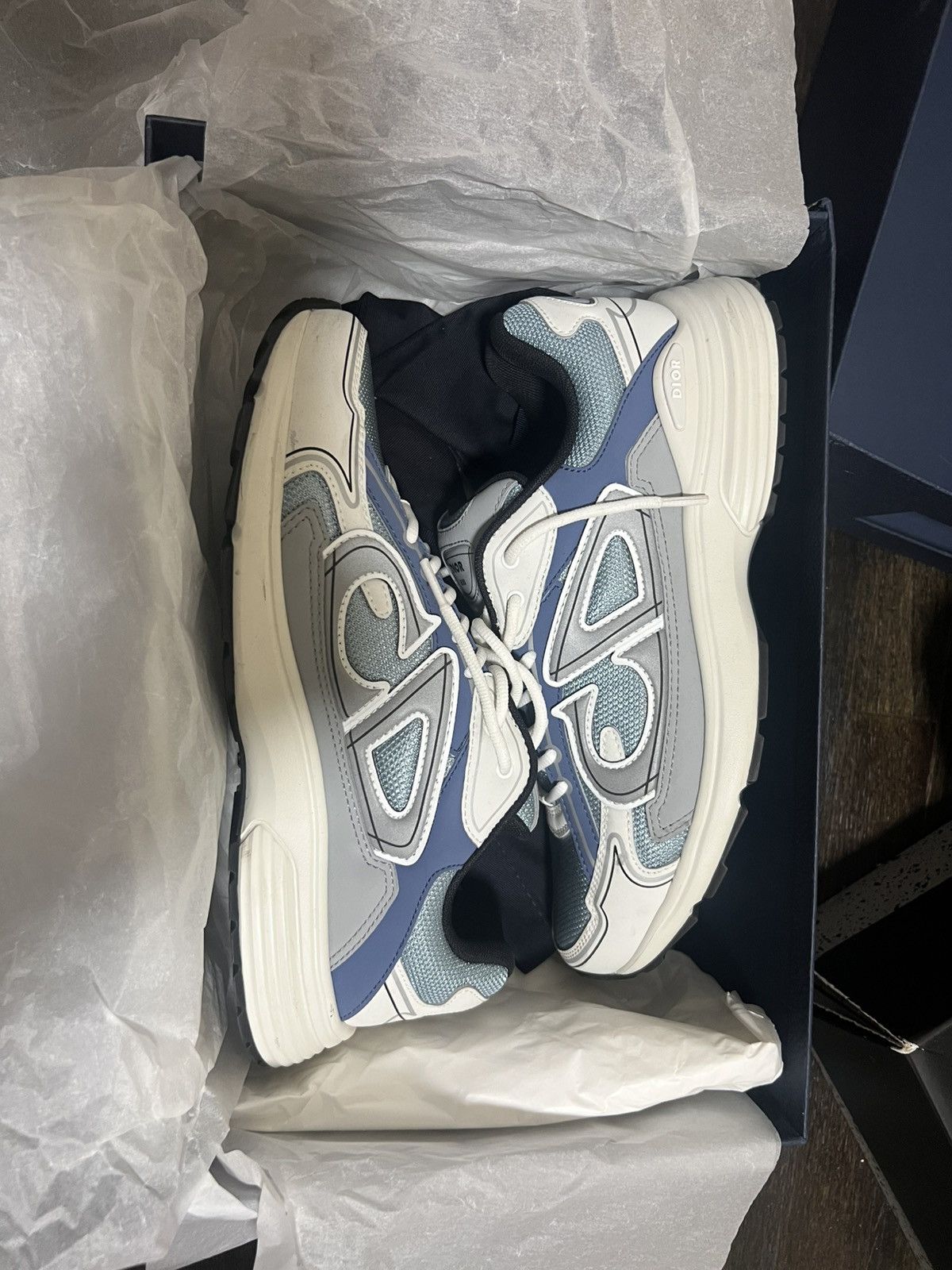 Dior Dior b30 blue/white Size US 11 / EU 44 - 1 Thumbnail