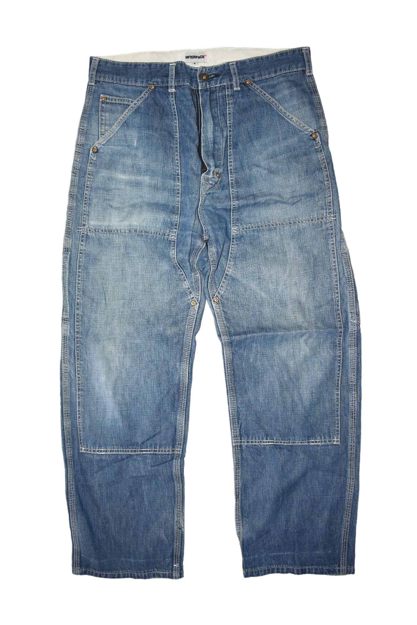 If Six Was Nine × Japanese Brand × Jean Vintage Interface Japanese Carpenter Denim size 31 Size US 31 - 1 Thumbnail