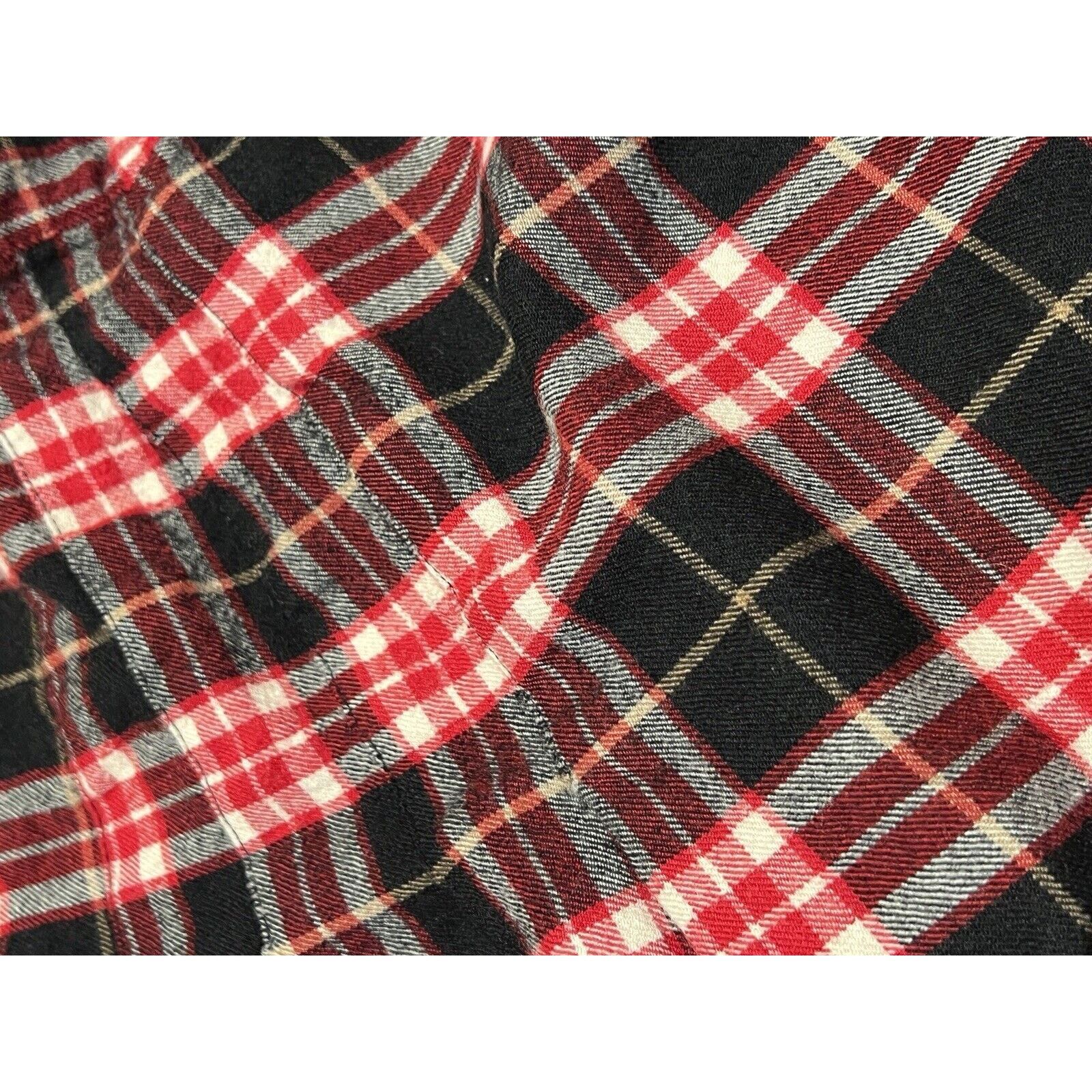 Other Vintage NY Collection Women's Plaid Skirt Black Size PM EUC Size 30" / US 8 / IT 44 - 4 Thumbnail