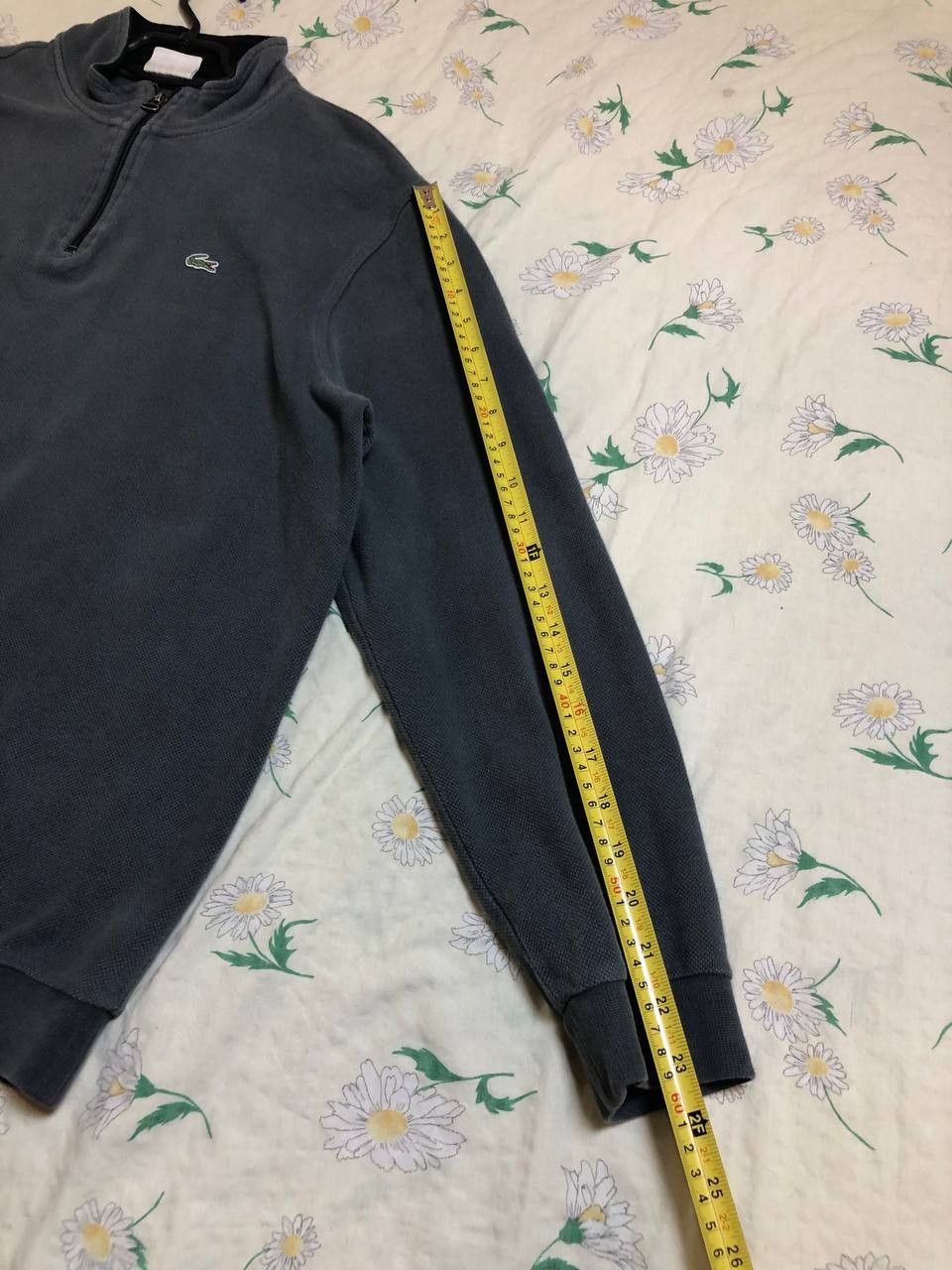 Lacoste Y2K Vintage Lacoste 1/4 zip sweatshirt streetwear Size US XL / EU 56 / 4 - 10 Thumbnail