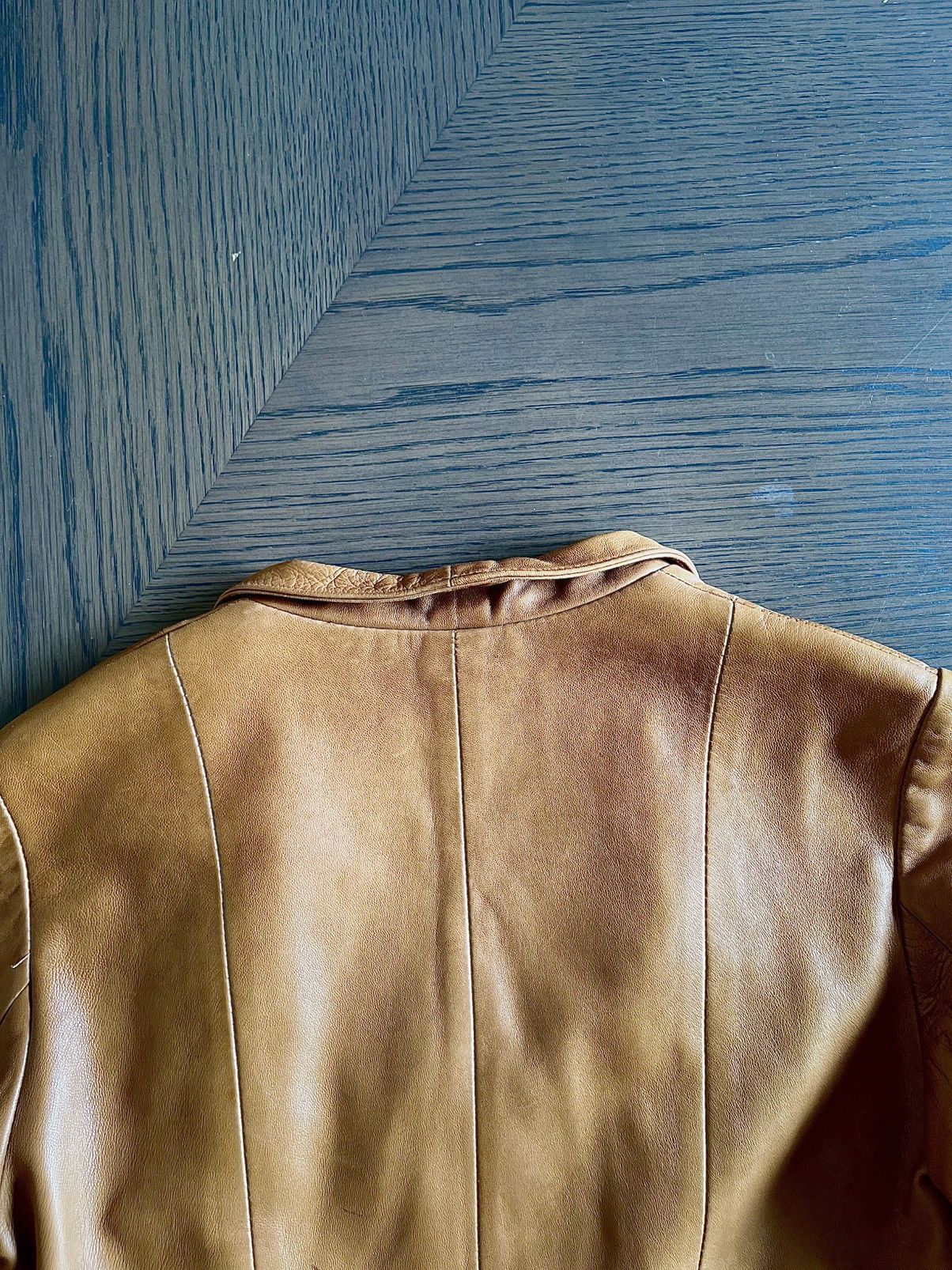 Other 90s Vintage Leather Jacket Size M / US 6-8 / IT 42-44 - 14 Thumbnail