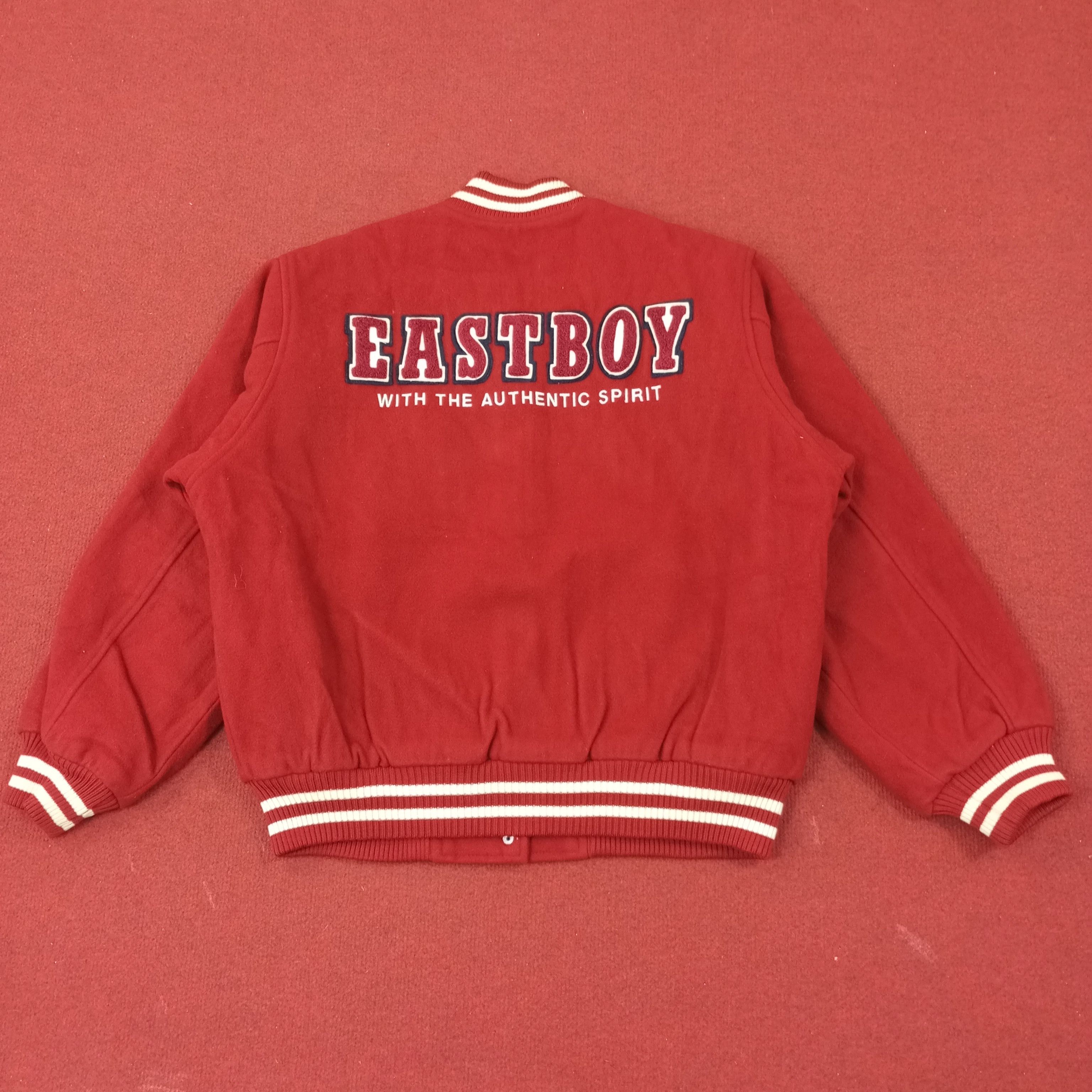 Vintage East Boy Streetwear Style Varsity Jacket Size US L / EU 52-54 / 3 - 1 Thumbnail