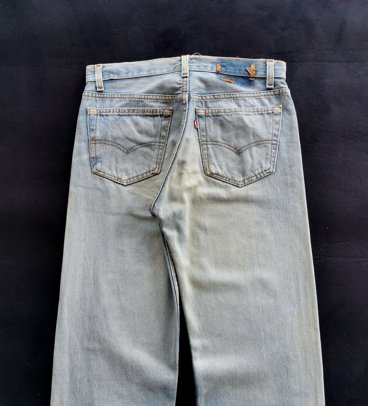 Levi's 90s Vintage Levis 501 Distressed Jeans Size US 30 / EU 46 - 7 Thumbnail