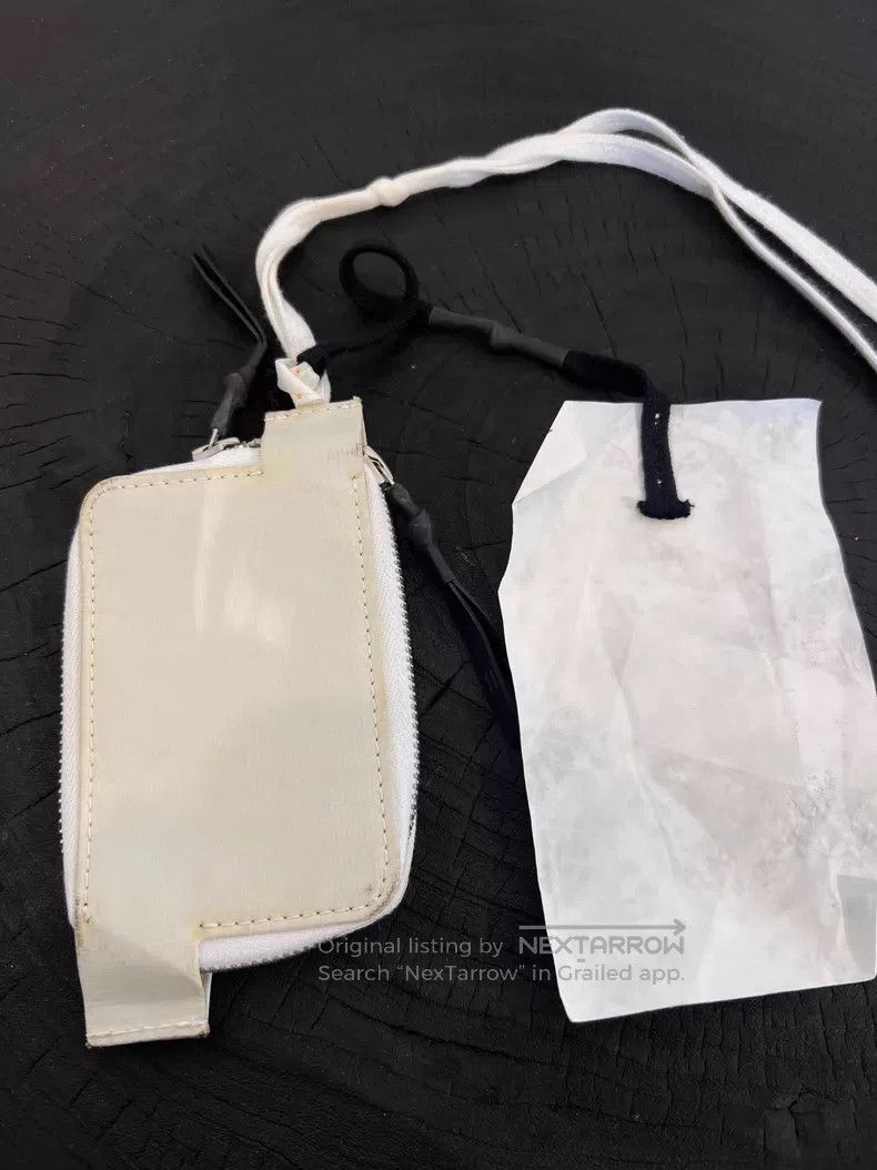 Boris Bidjan Saberi Boris Bidjan Saberi 3M reflective card holder with zip clo Size ONE SIZE - 2 Thumbnail