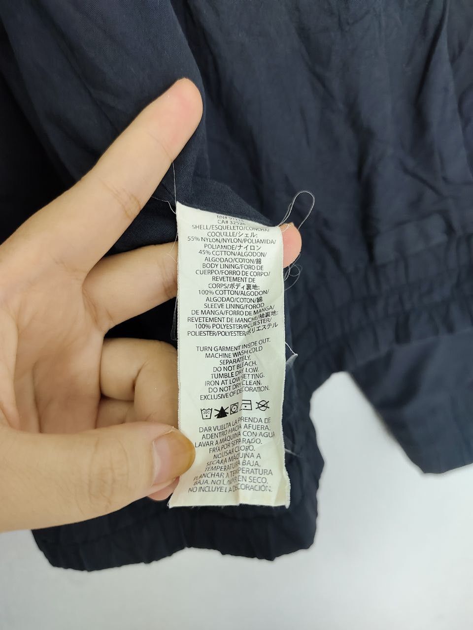 Armani Exchange × Vintage Vintage Armani Exchange Parkas Zip Up Jacket Size US M / EU 48-50 / 2 - 7 Thumbnail
