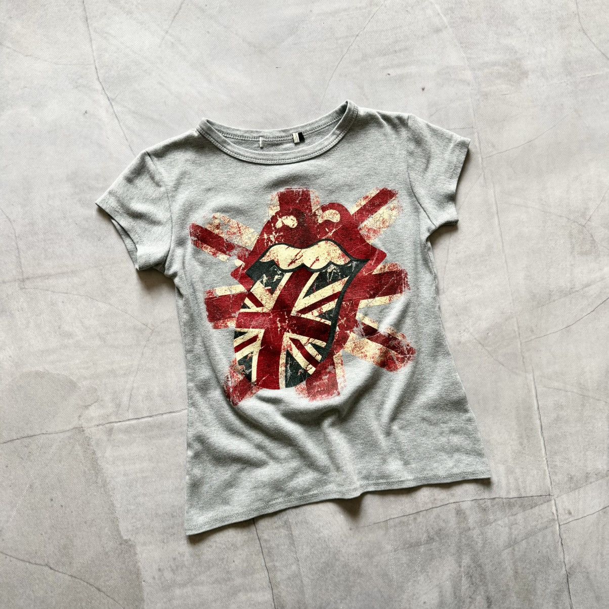 Hysteric Glamour Y2K British Flag Rolling Stone Style Hysteric Glamour T-Shir Size XS / US 0-2 / IT 36-38 - 1 Thumbnail
