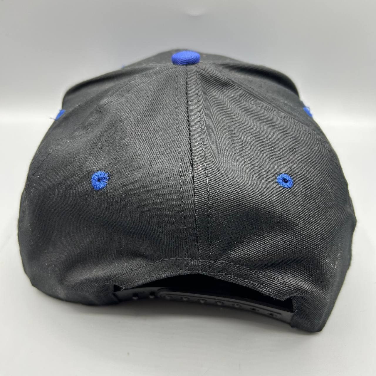 Other Vintage Aaron Carrier Hat Men Black Blue Snap Back Cap Size ONE SIZE - 7 Thumbnail