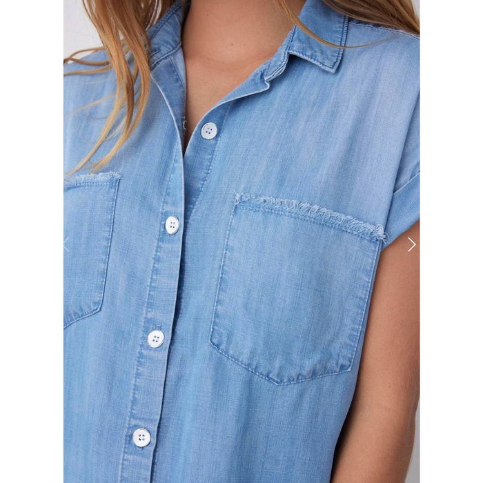 Bella Dahl Flap Pocket Shirt main image 1