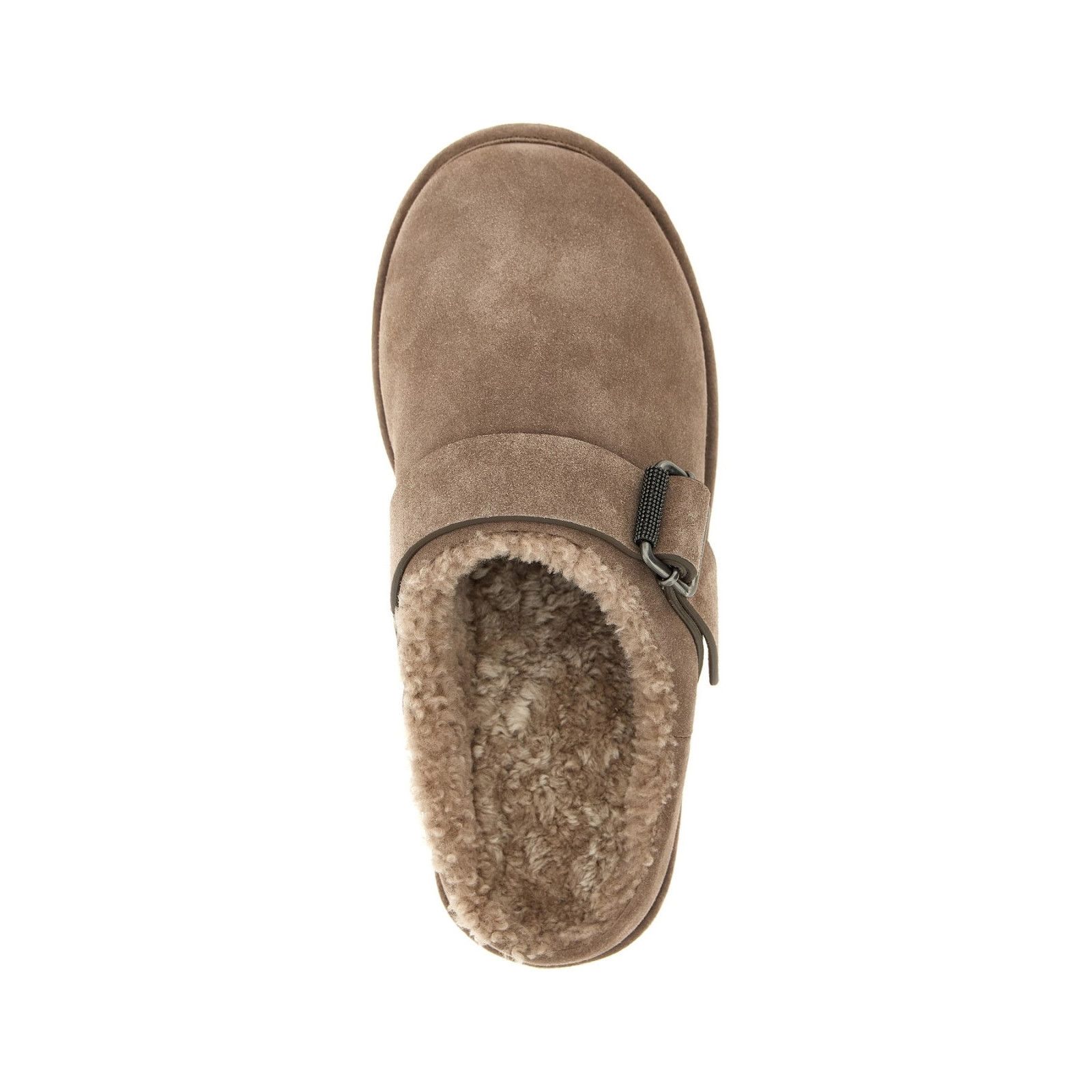 Brunello Cucinelli BRUNELLO CUCINELLI Monile Beige Suede Sabots New & Authentic Size US 7 / IT 37 - 4 Thumbnail
