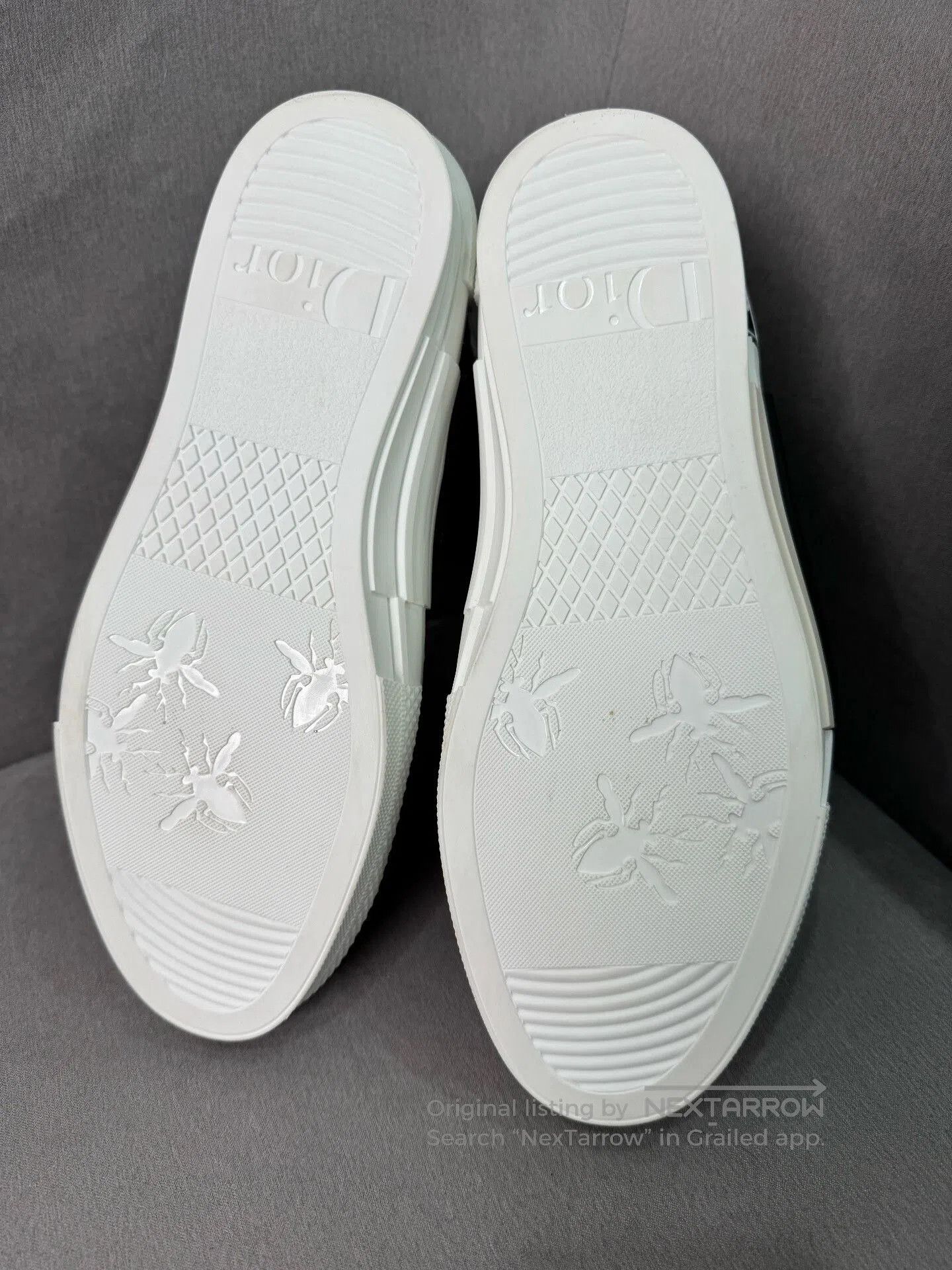 Dior Dior B23 Gray Canvas High. Size US 8.5 / EU 41-42 - 6 Thumbnail