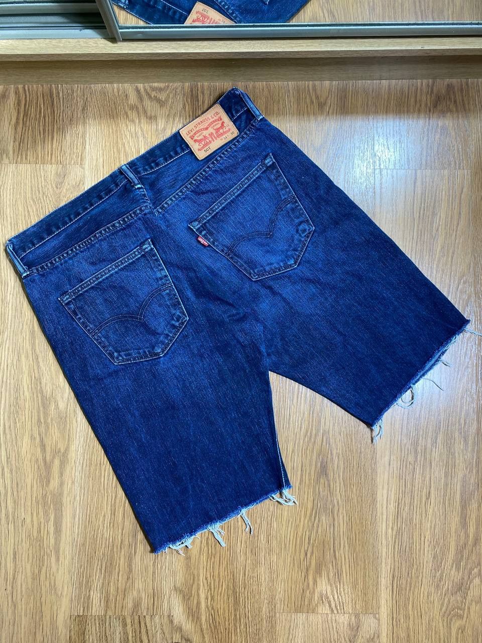 Levi's 90s Relaxed Fit Jean Shorts Jorts Size US 34 / EU 50 - 17 Thumbnail