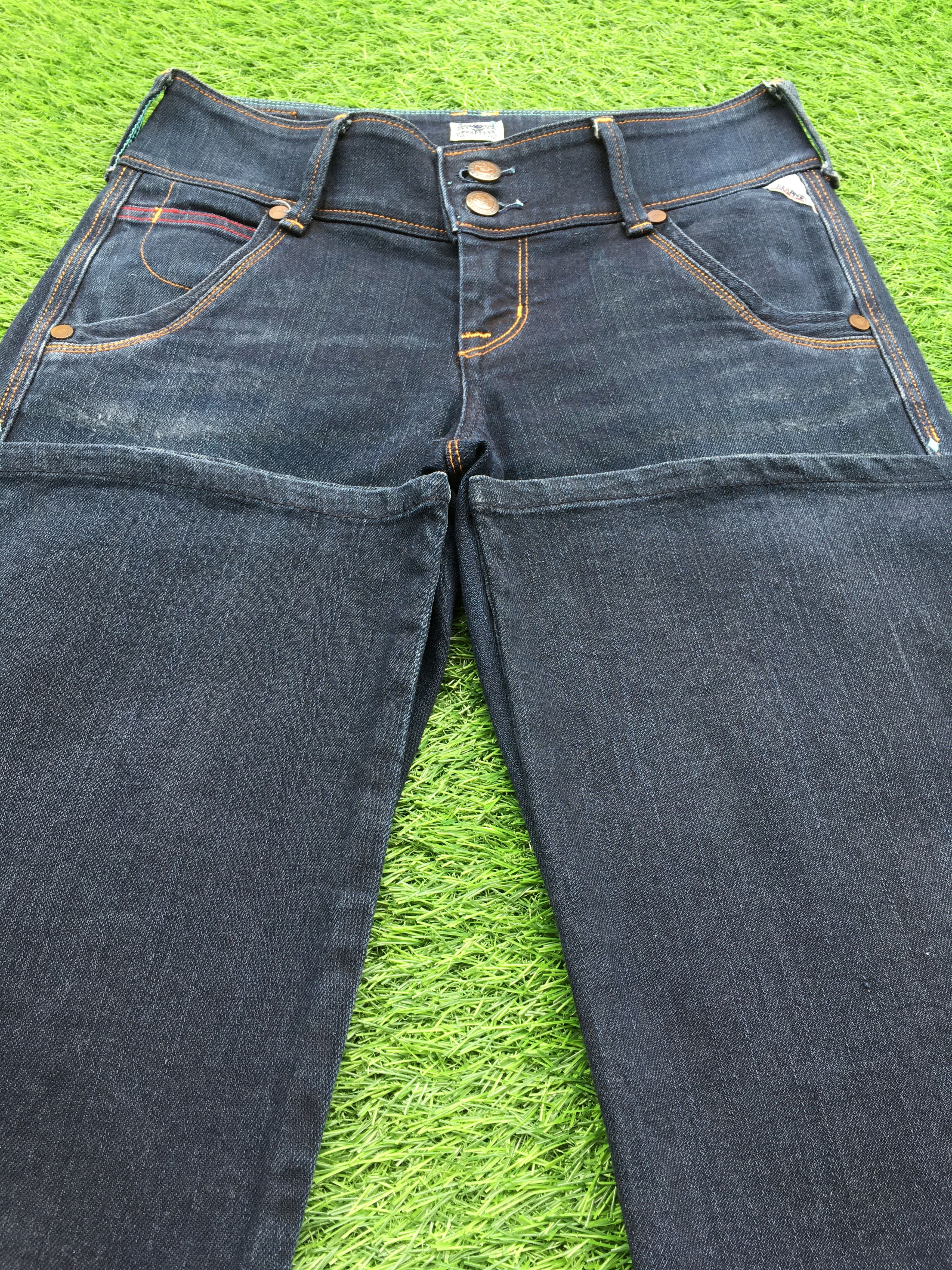 Japanese Brand Japanese Low Rise Bootcut Flare Jeans D-1223 Size 27" / US 4 / IT 40 - 6 Thumbnail