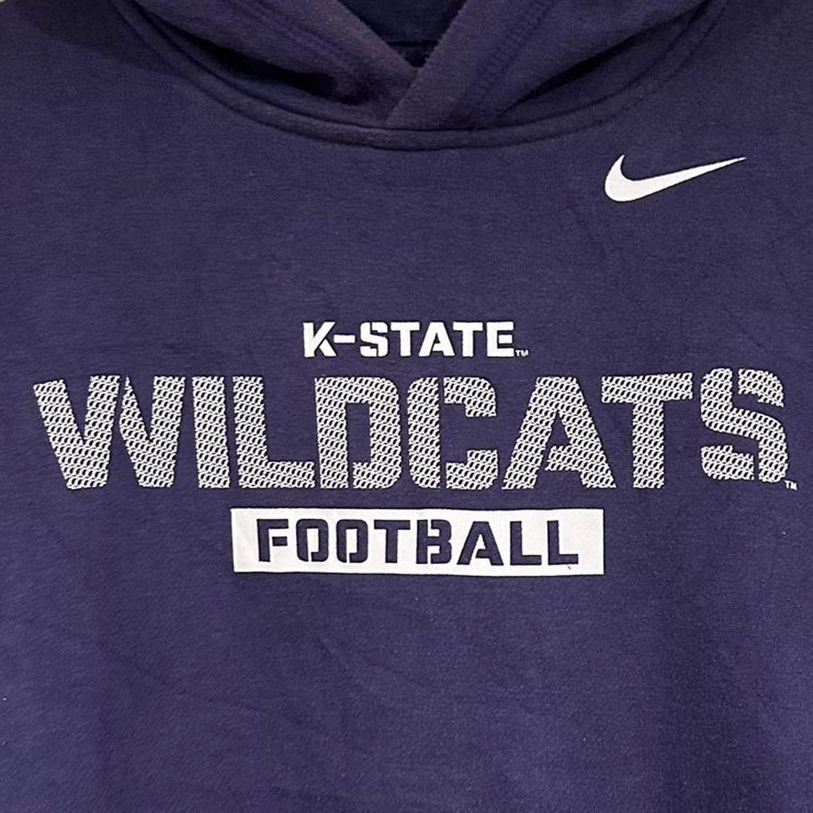 Nike Nike Kansas State Wildcats Football Hoodie Size US XS / EU 42 / 0 - 2 Thumbnail