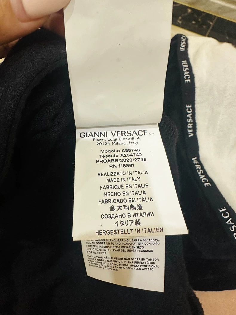 Versace Versace Black velvet jacket Size US M / EU 48-50 / 2 - 7 Thumbnail