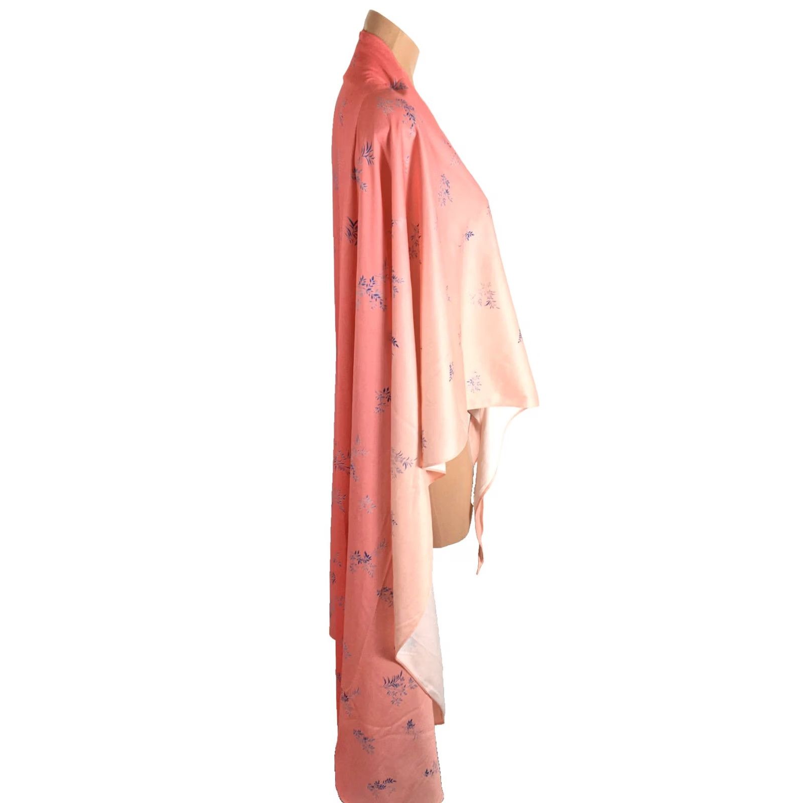 Pinko VTG 1970s Sand Pebble Of Hawaii Floral Maxi Wrap Sarong Dress Pink HW Floral Wrap Maxi Sand Pebble Of Hawaii Womens One Size Regular Polyester Tie NM Size ONE SIZE - 5 Thumbnail