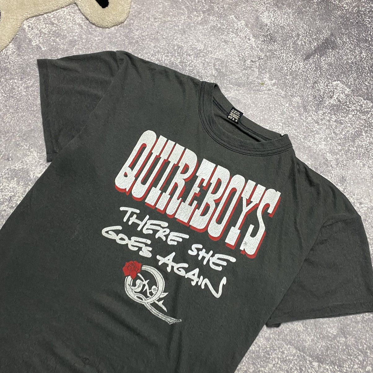 Band Tees × Vintage Vintage Quireboys There She Goes Again 90’s singl stitch tee Size US M / EU 48-50 / 2 - 3 Thumbnail
