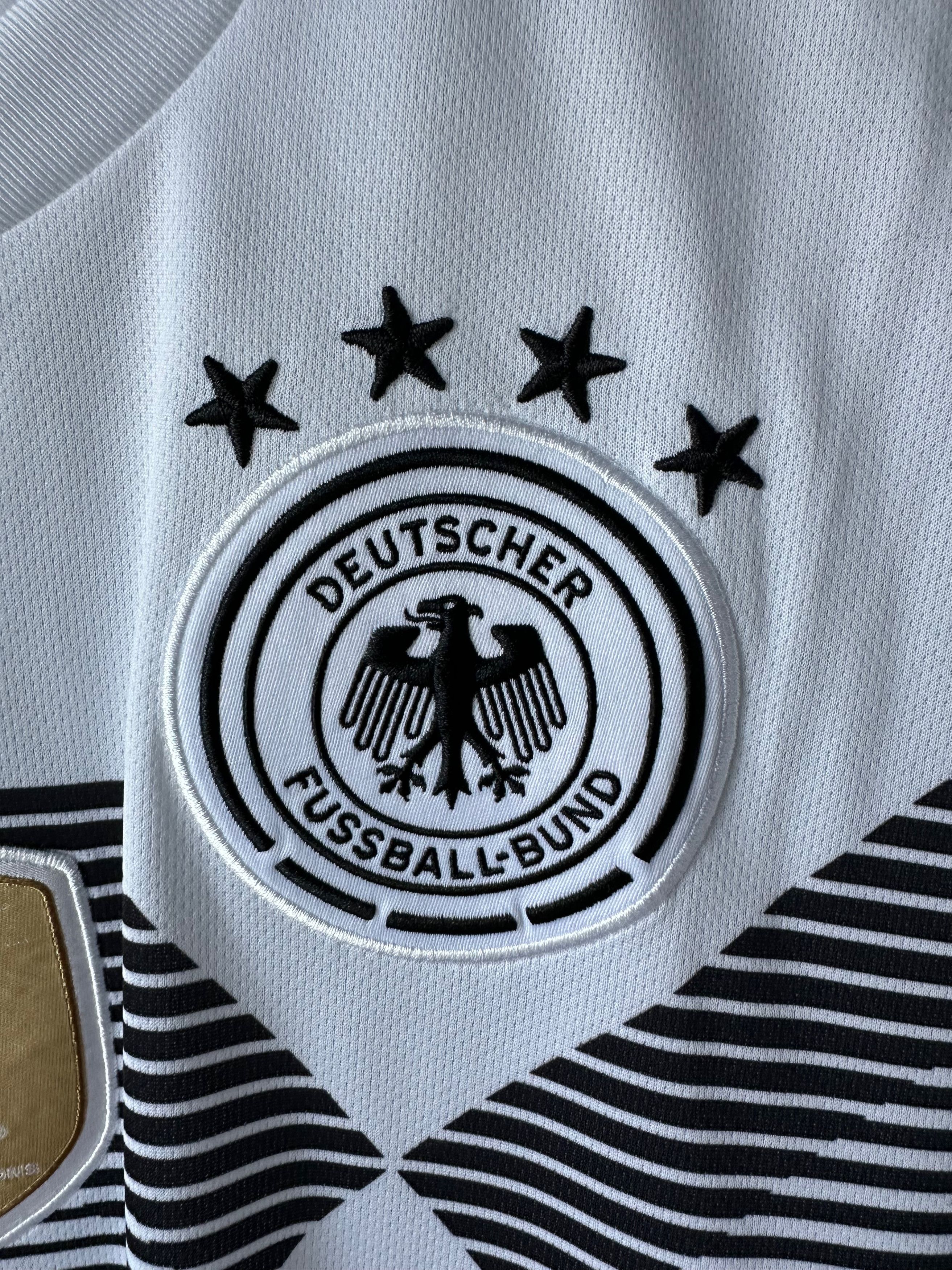 Adidas 2017 Adidas Germany National Team home soccer jersey Size US M / EU 48-50 / 2 - 4 Thumbnail