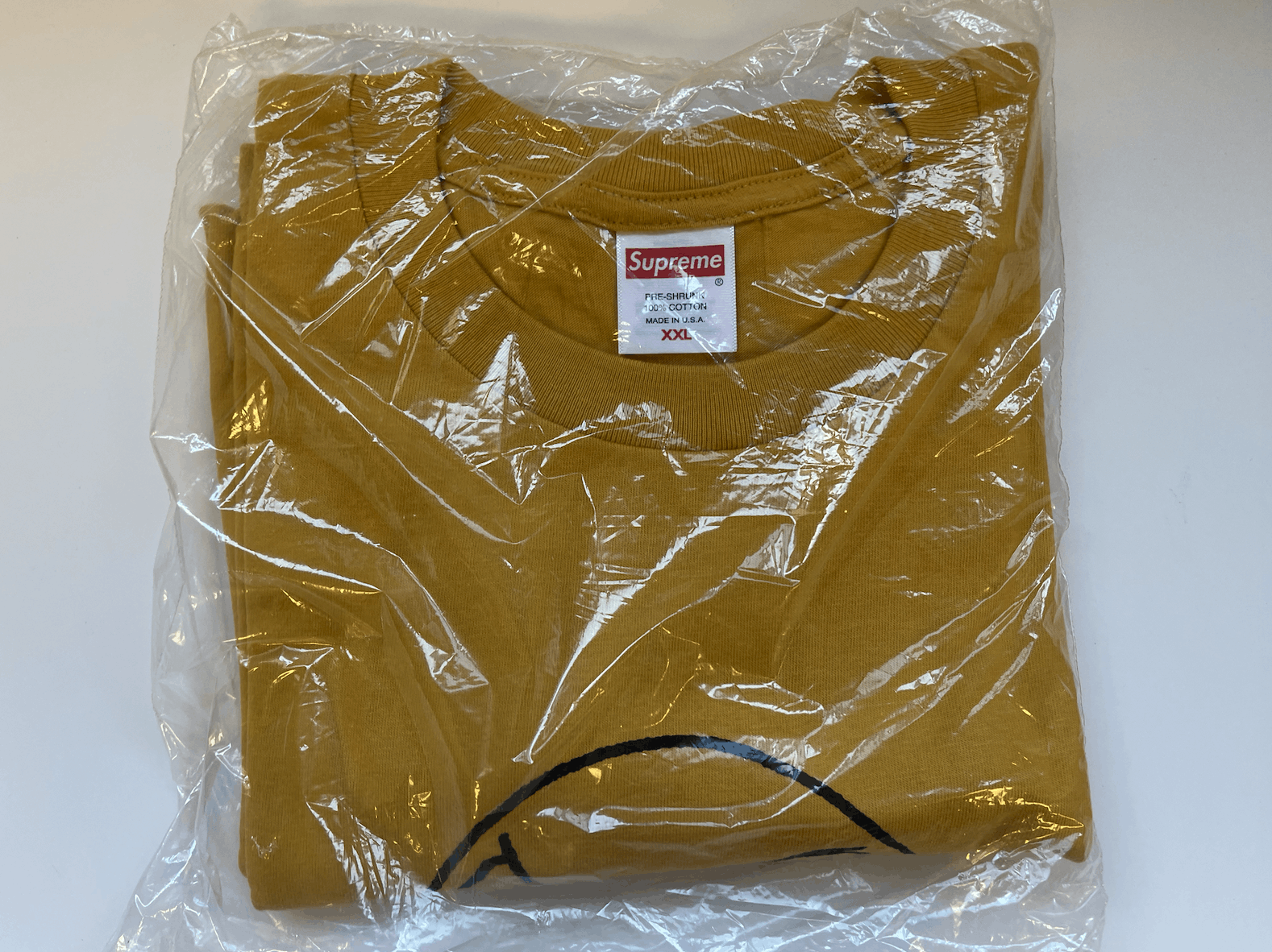 Supreme Supreme Skeleton Tee Mustard XXL Size US XXL / EU 58 / 5 - 2 Thumbnail