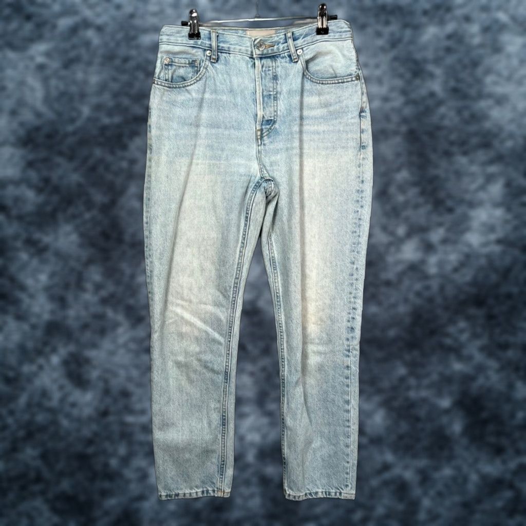 Everlane Everlane Jeans The Cheeky Light Wash Denim High-Rise Regular 27 in Blue Womens Jeans Size 27" / US 4 / IT 40 - 1 Thumbnail