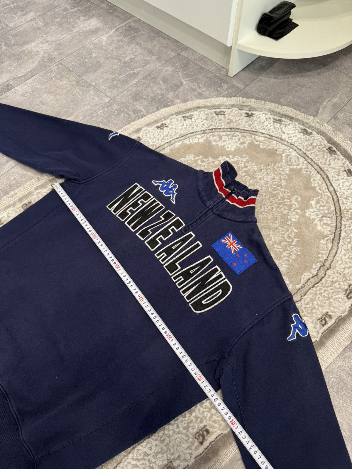 Kappa 🇳🇿 New Zealand Kappa Zip Hoodie Vintage 90’s Big Logo Size US XL / EU 56 / 4 - 4 Thumbnail