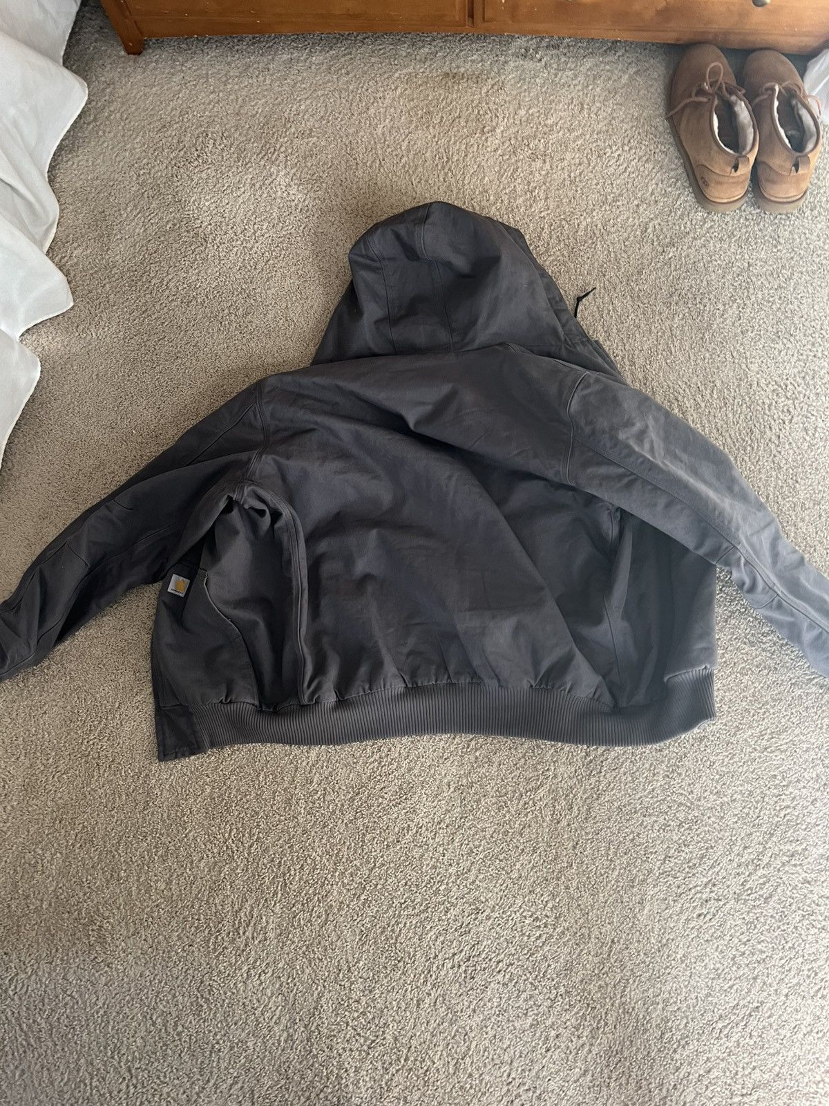 Carhartt Insulated Lined Utility Jacket Size US XL / EU 56 / 4 - 2 Thumbnail